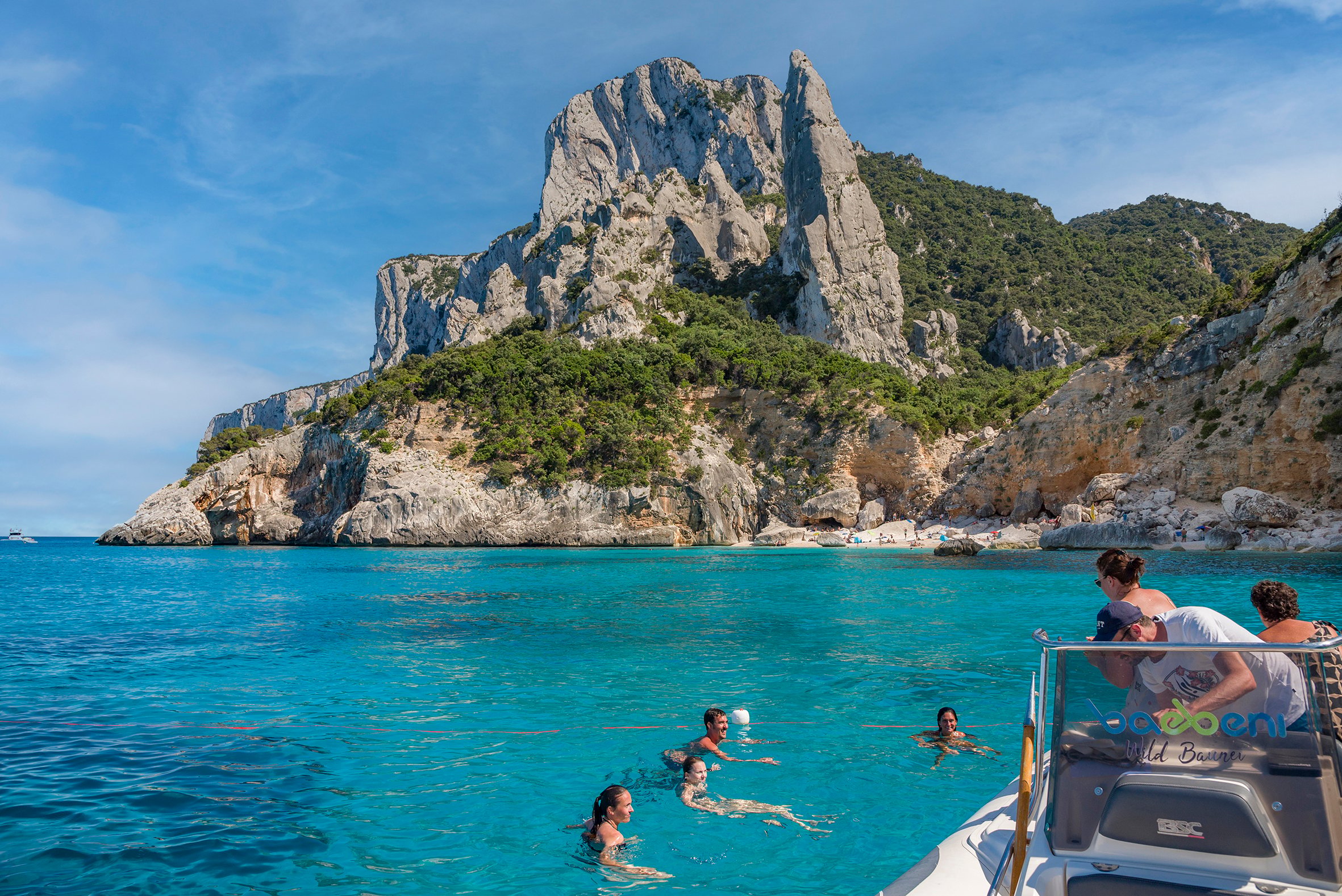 Baunei Coast Boat Tour with Swimming & Cave Visit