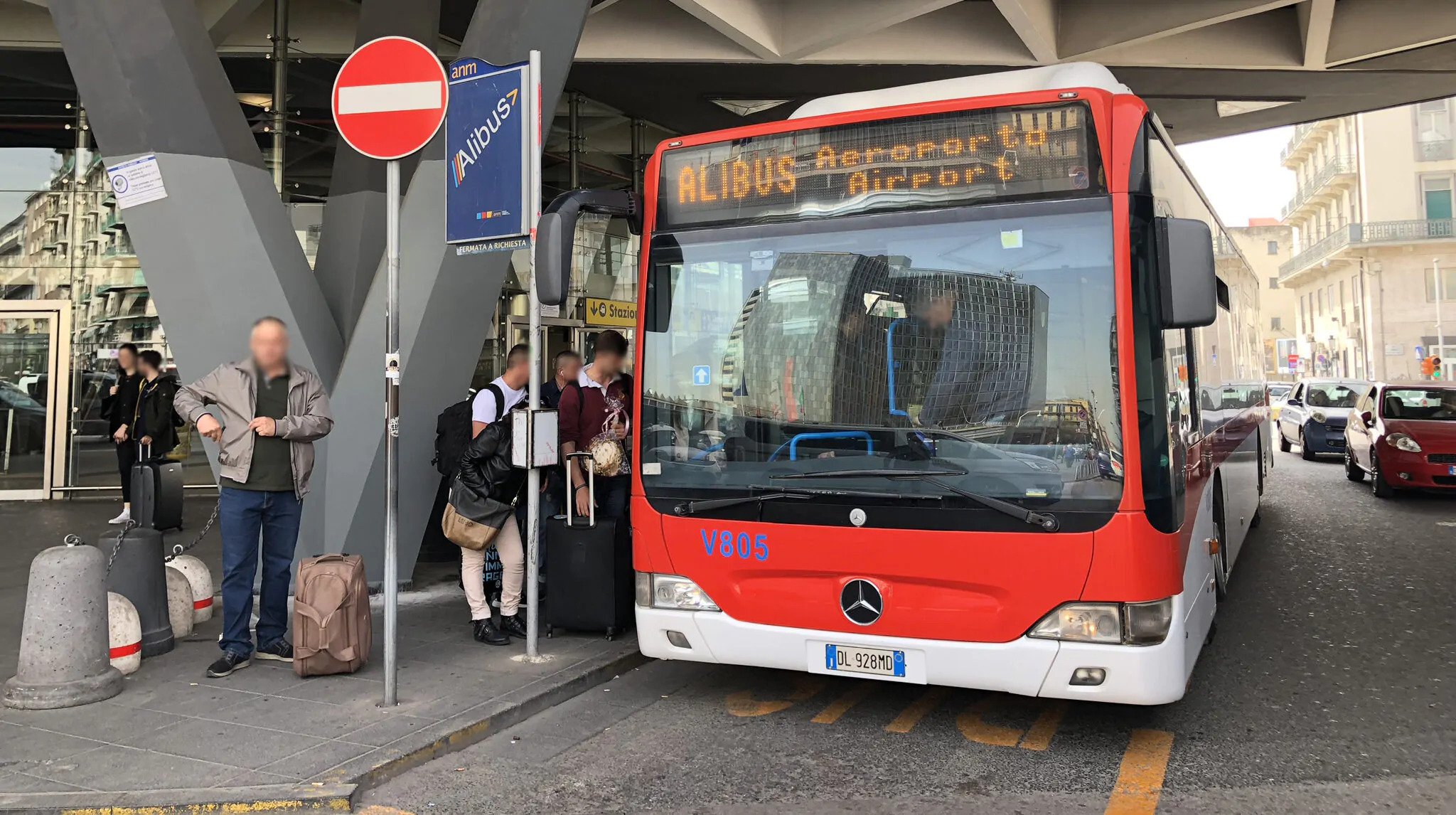 Naples Airport to Maritime Station Bus Transfer