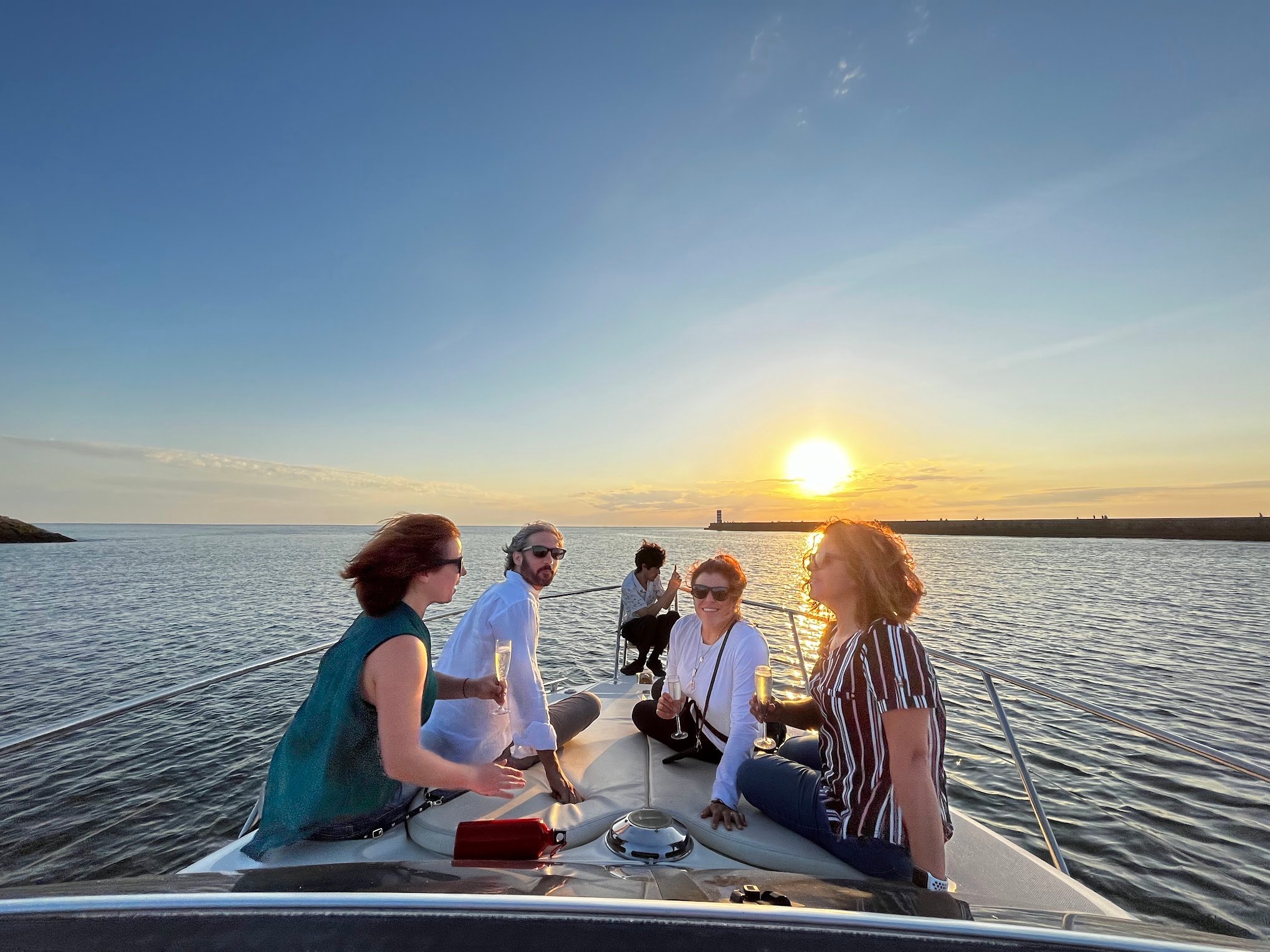 Porto Private Yacht Experience on the Douro with Wine & Snacks