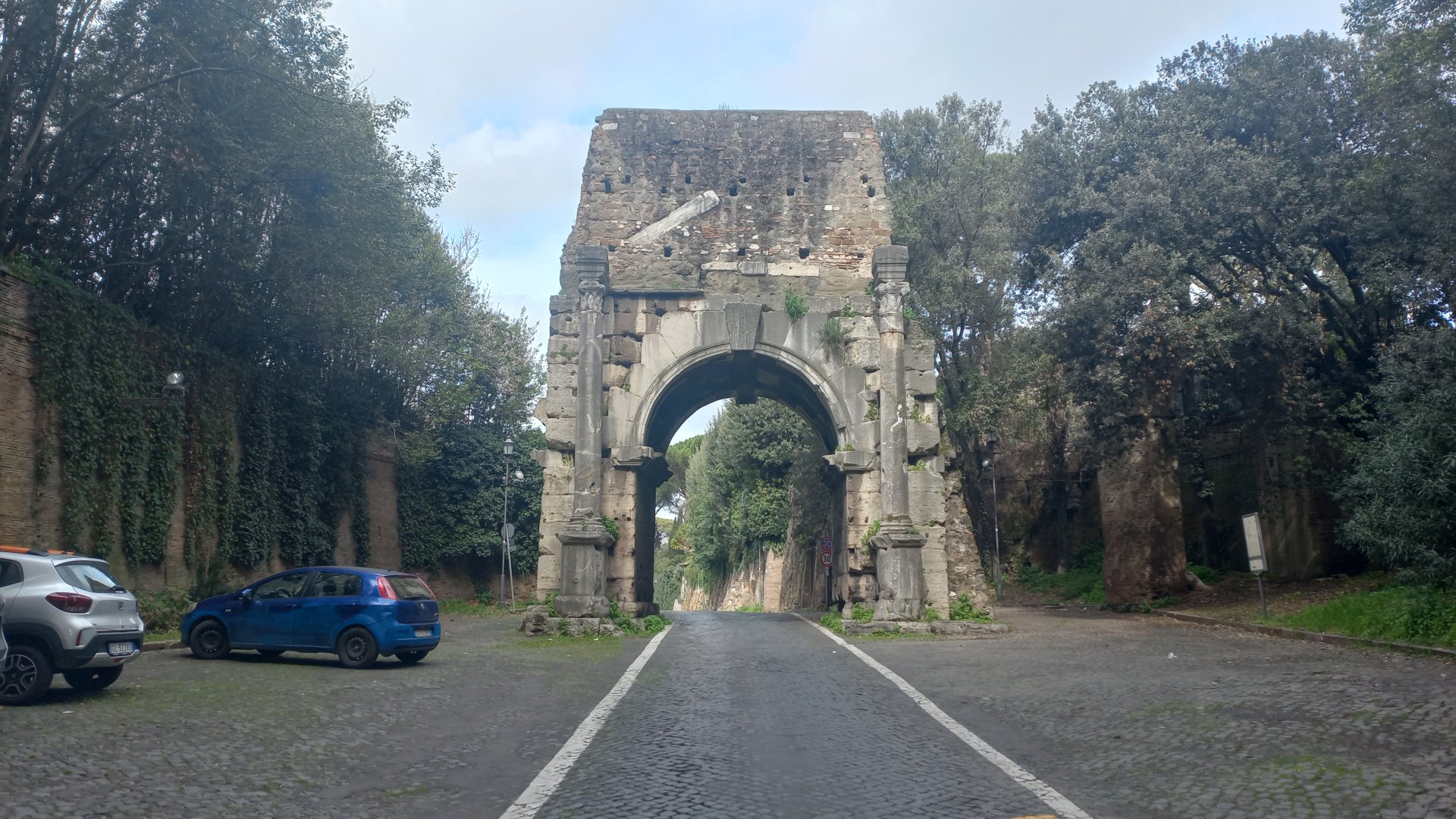 Appian Way golf cart tour Rome catacombs electric cart — image 12
