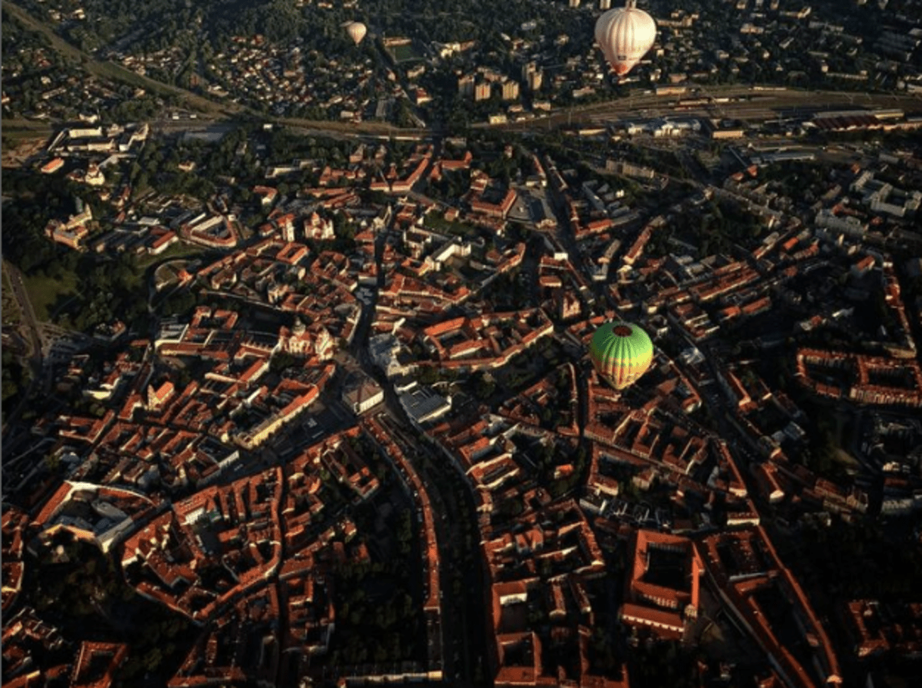 Vilnius Hot Air Balloon Flight with Hotel Transfers