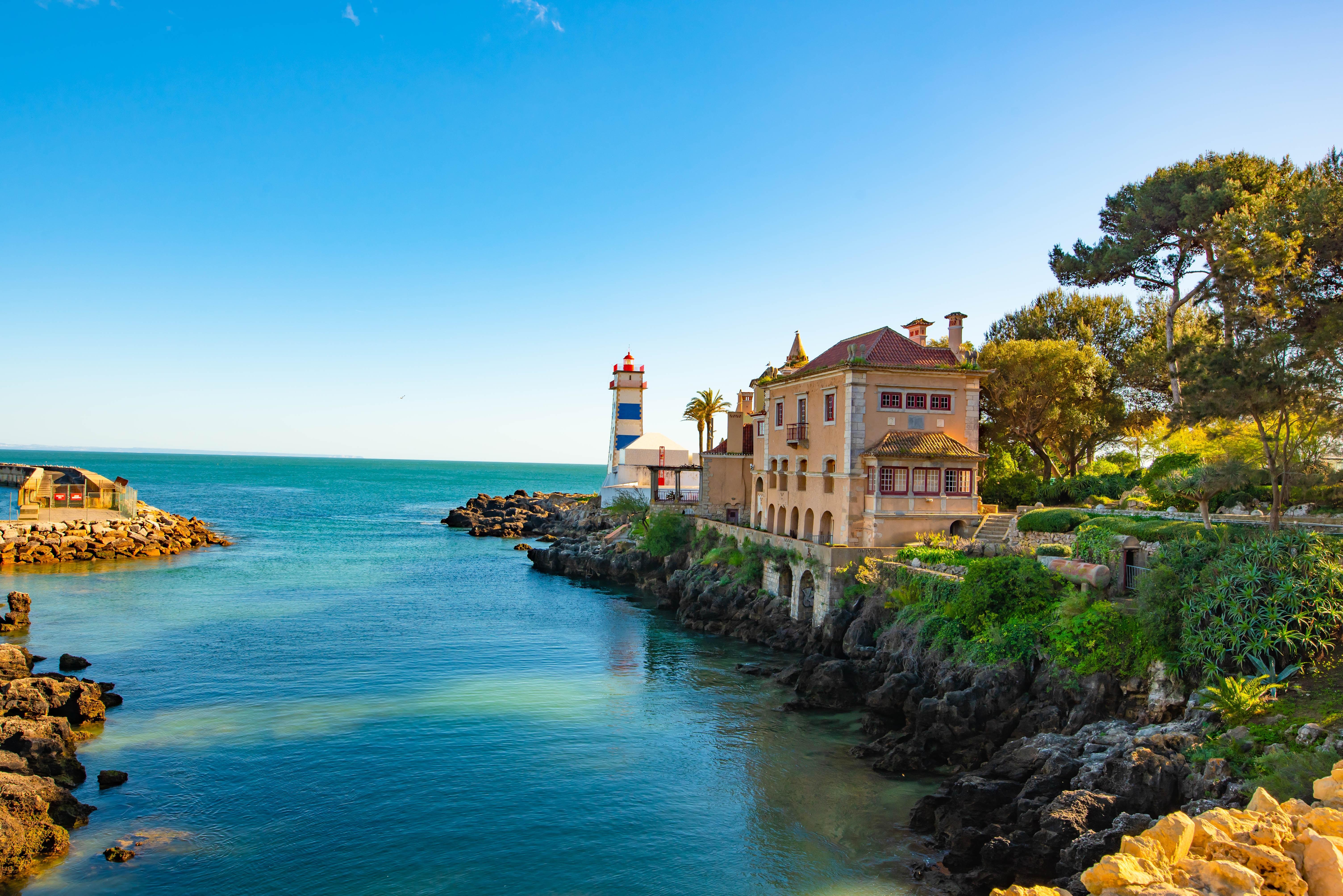 Lisbon to Sintra, Pena Palace, Regaleira, Cabo da Roca & Cascais Day Tour