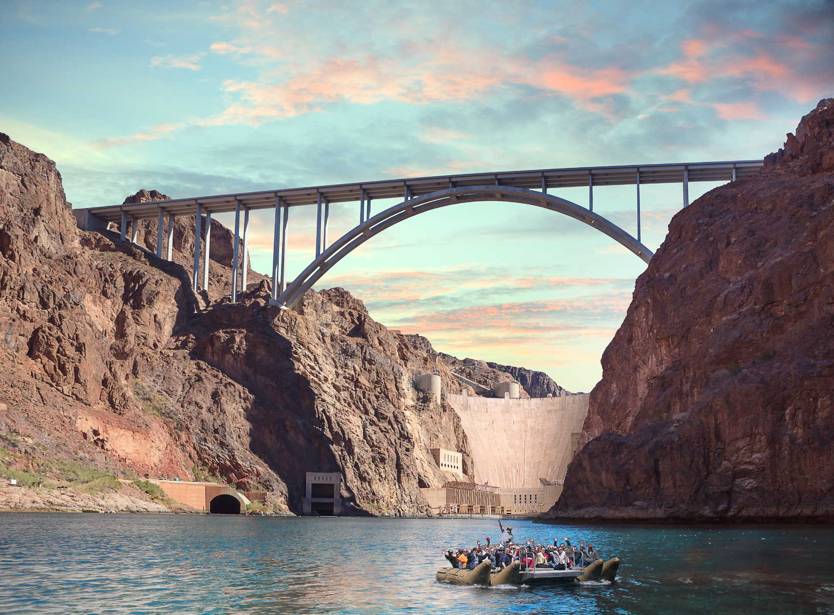 Black Canyon Rafting from Hoover Dam