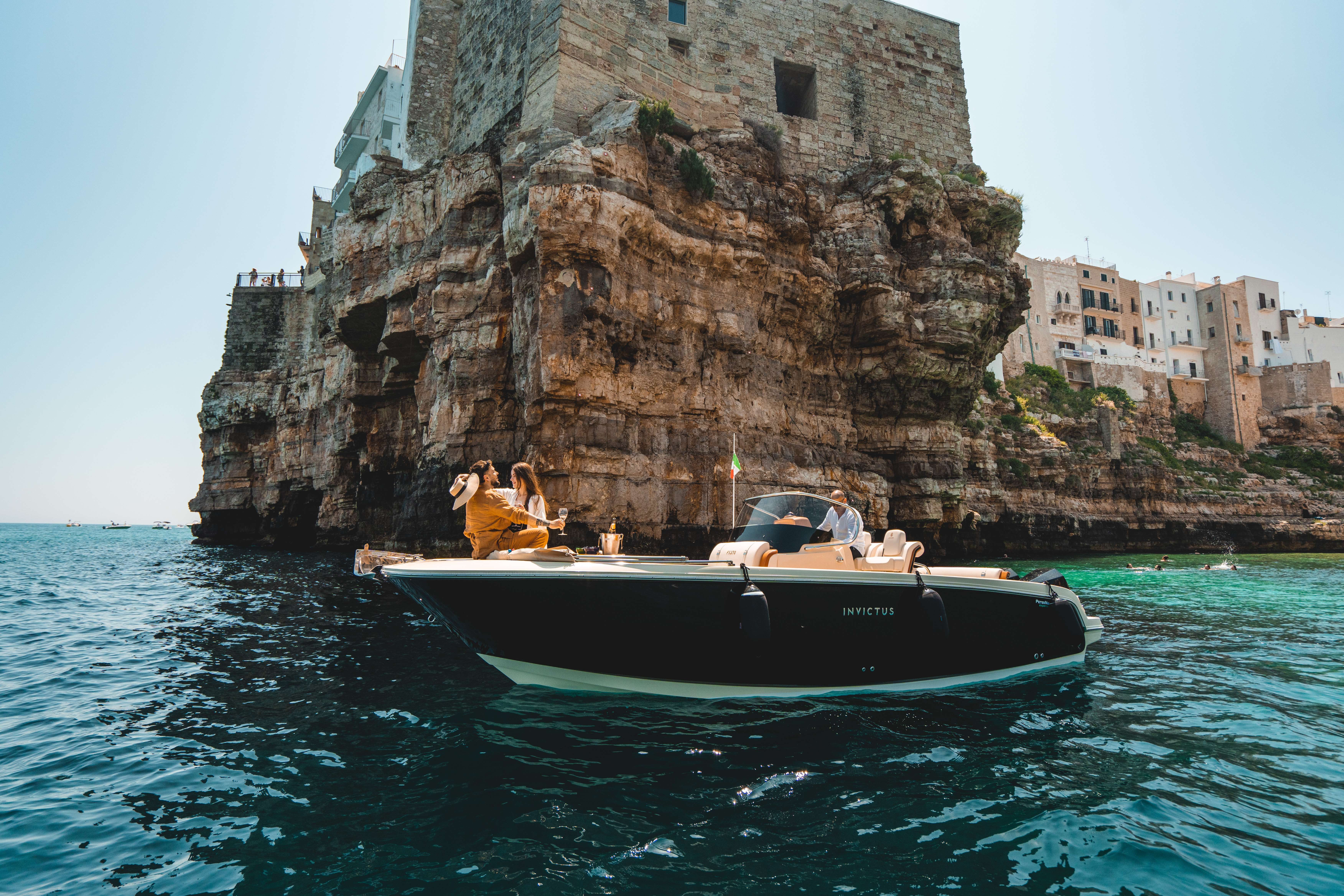 Polignano a Mare Private Champagne Coastal Cruise