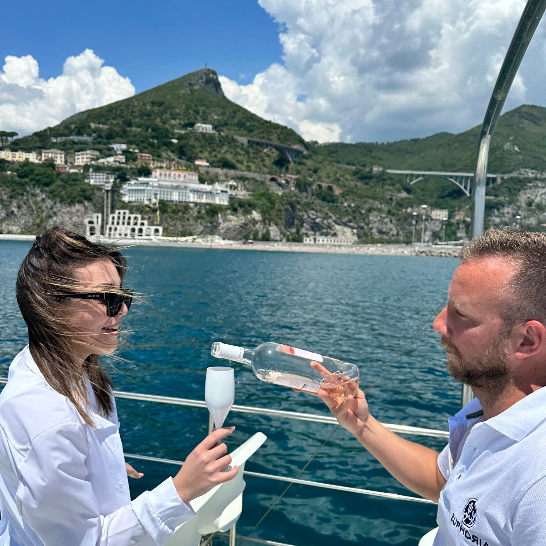 Amalfi Coast Boat Cruise from Salerno – Lunch, Aperitif & Swim Stops