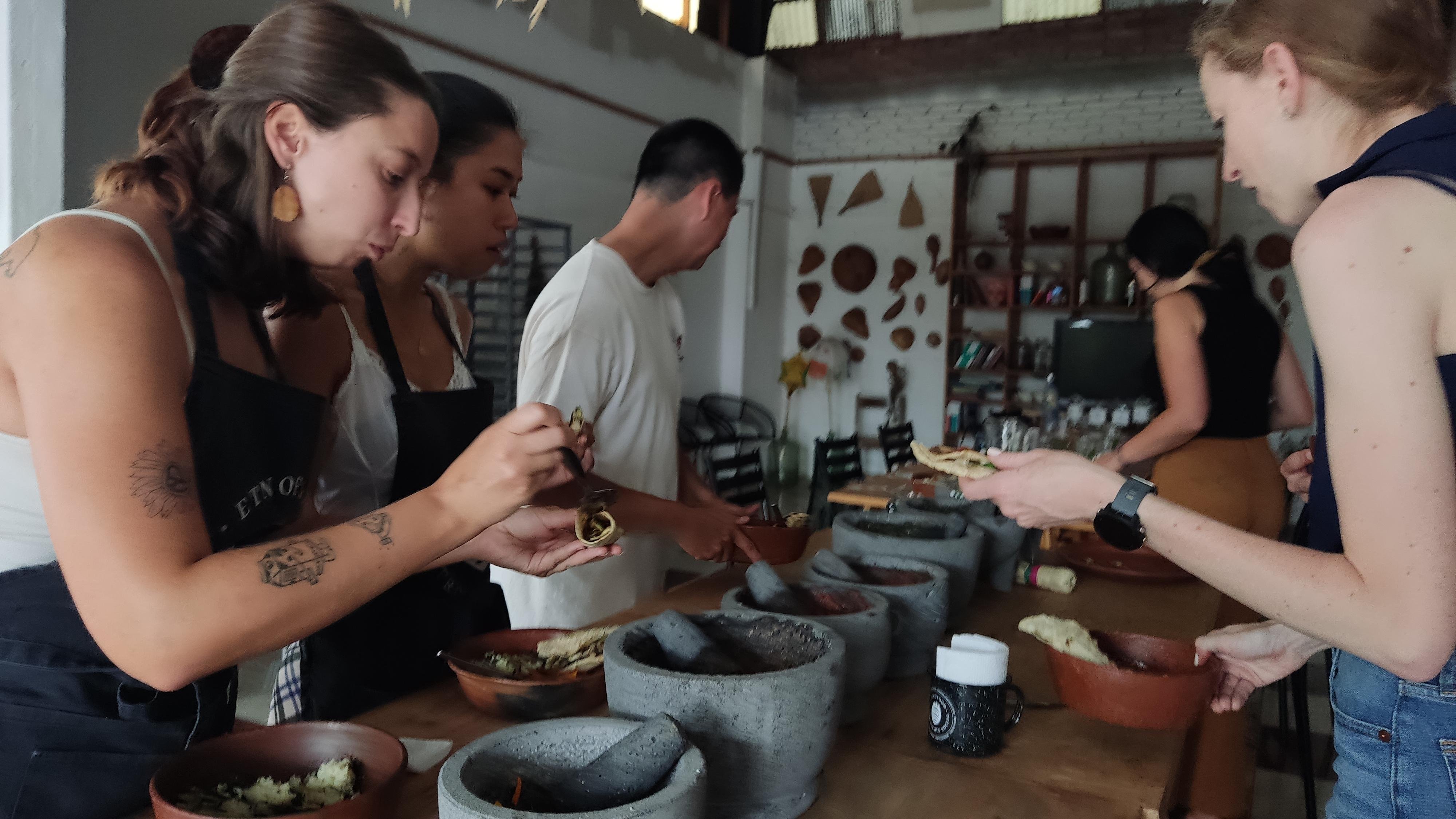 cooking class in Oaxaca — photo 9