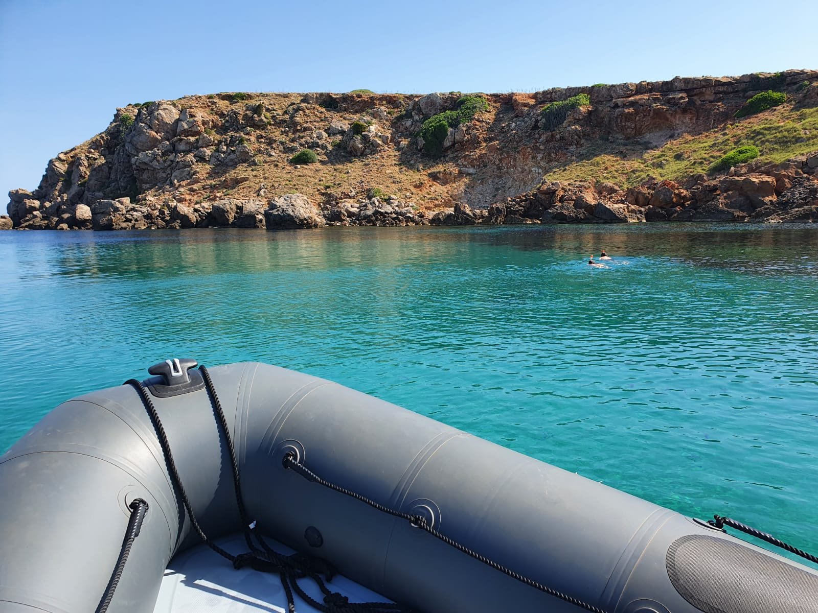 Fornells Speedboat Adventure: Coves, Beaches & Cave Snorkeling