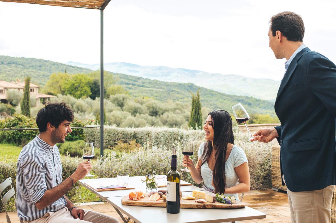 Val d'Orcia Vineyard Walk & Podere Wine Tasting