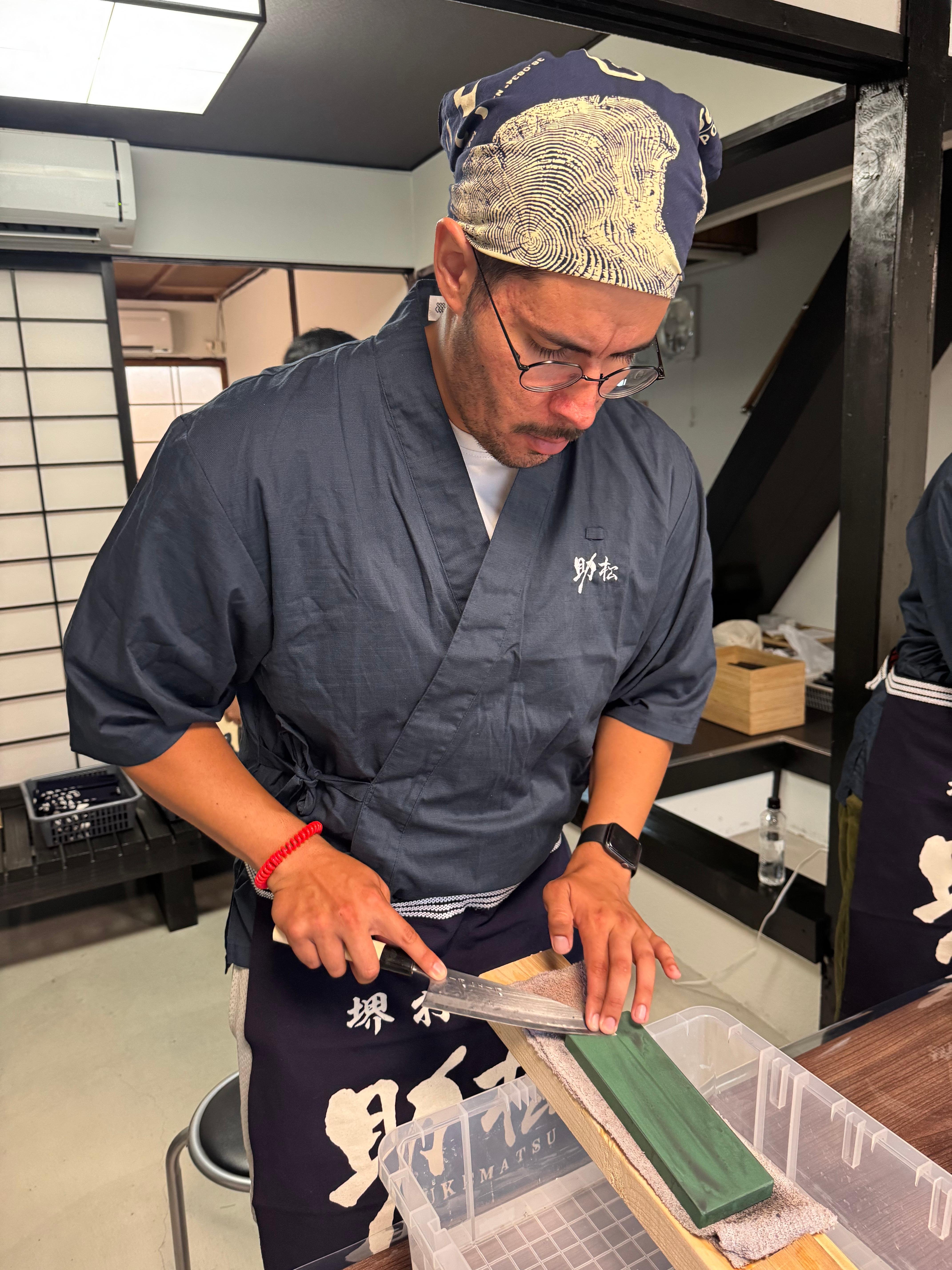 Sakai: Japanese Knife Sharpening Experience