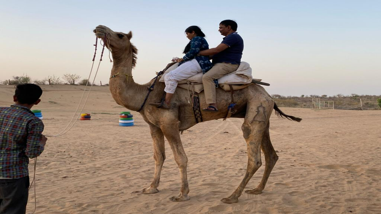 Osian Desert Safari: Camel Ride & Sunset Dinner from Jodhpur