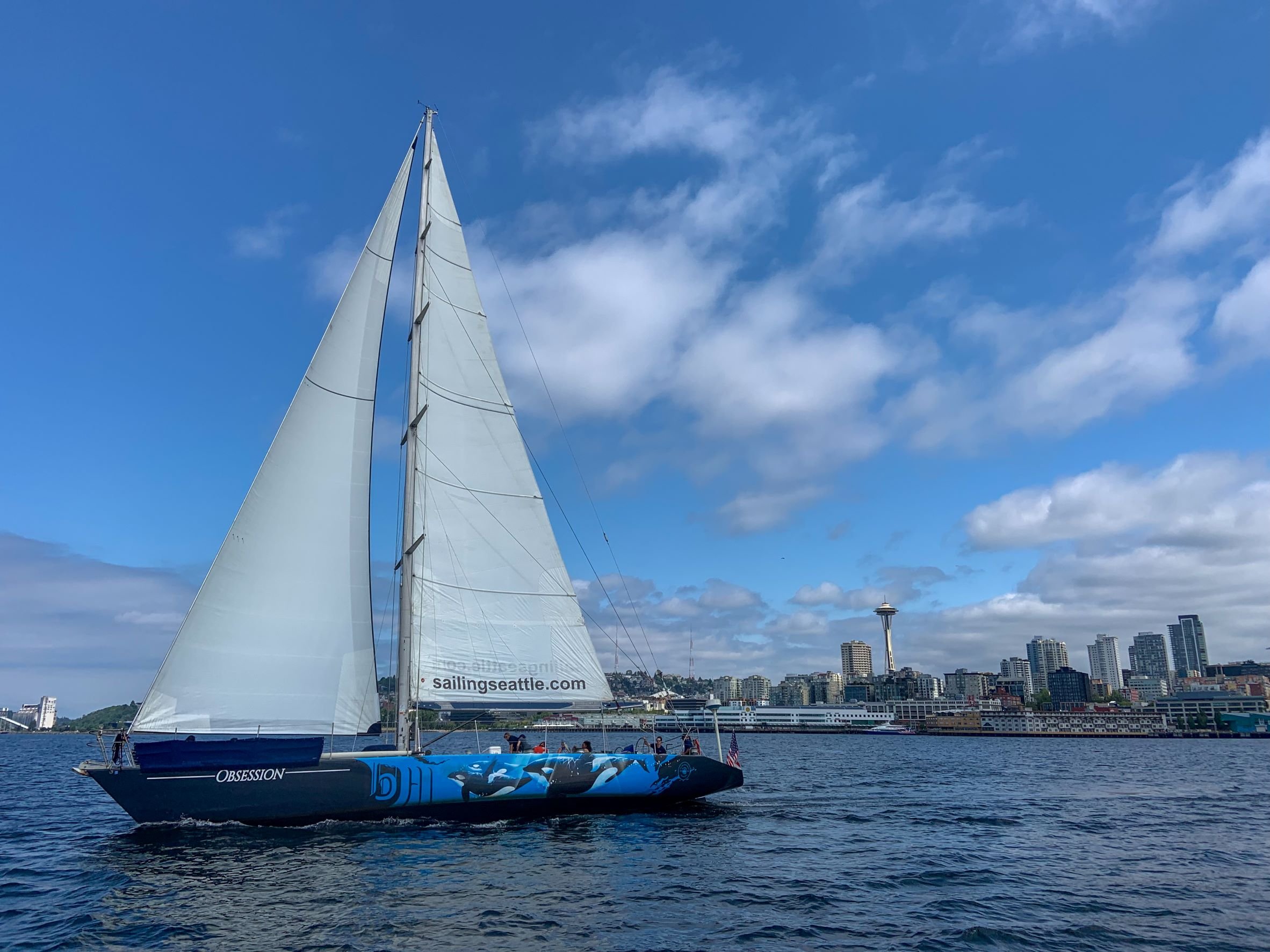 Seattle: 90-Minute Scenic Elliott Bay Sailing Cruise