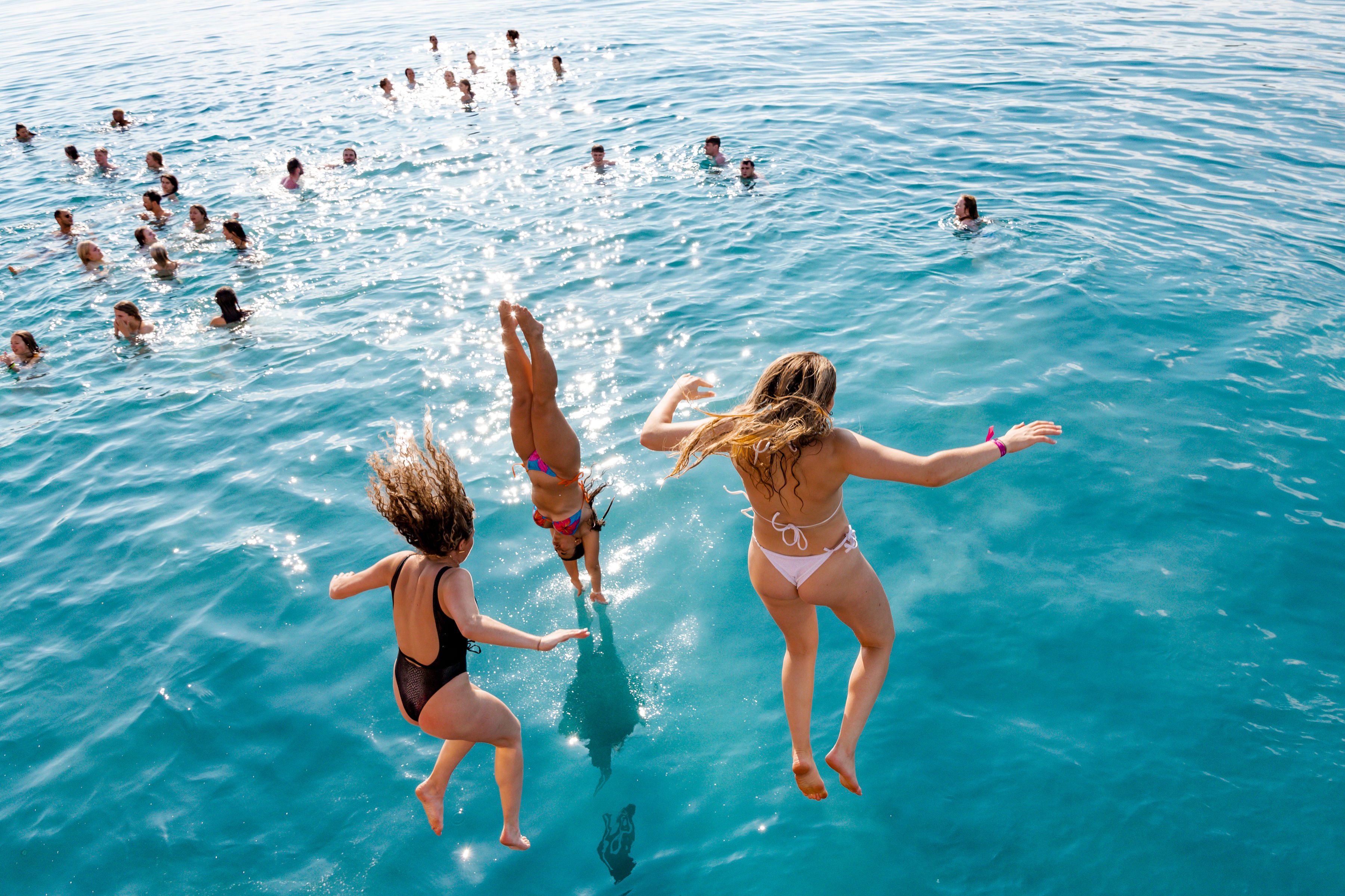 Split Blue Lagoon Boat Party Experience