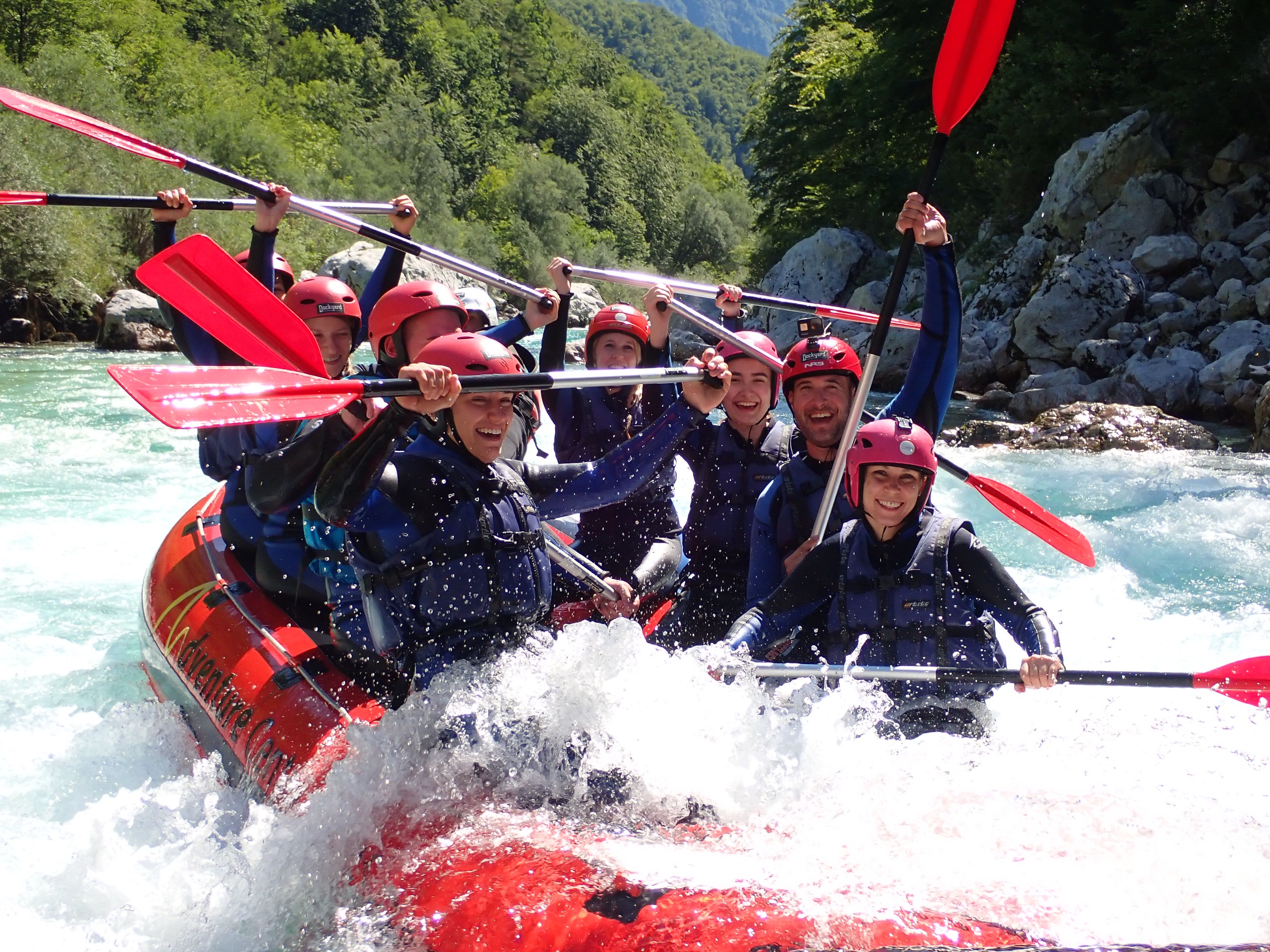 From Bovec: Premium Rafting on Soča River with Photo Service — Soča River and Julian Alps scenery (2)