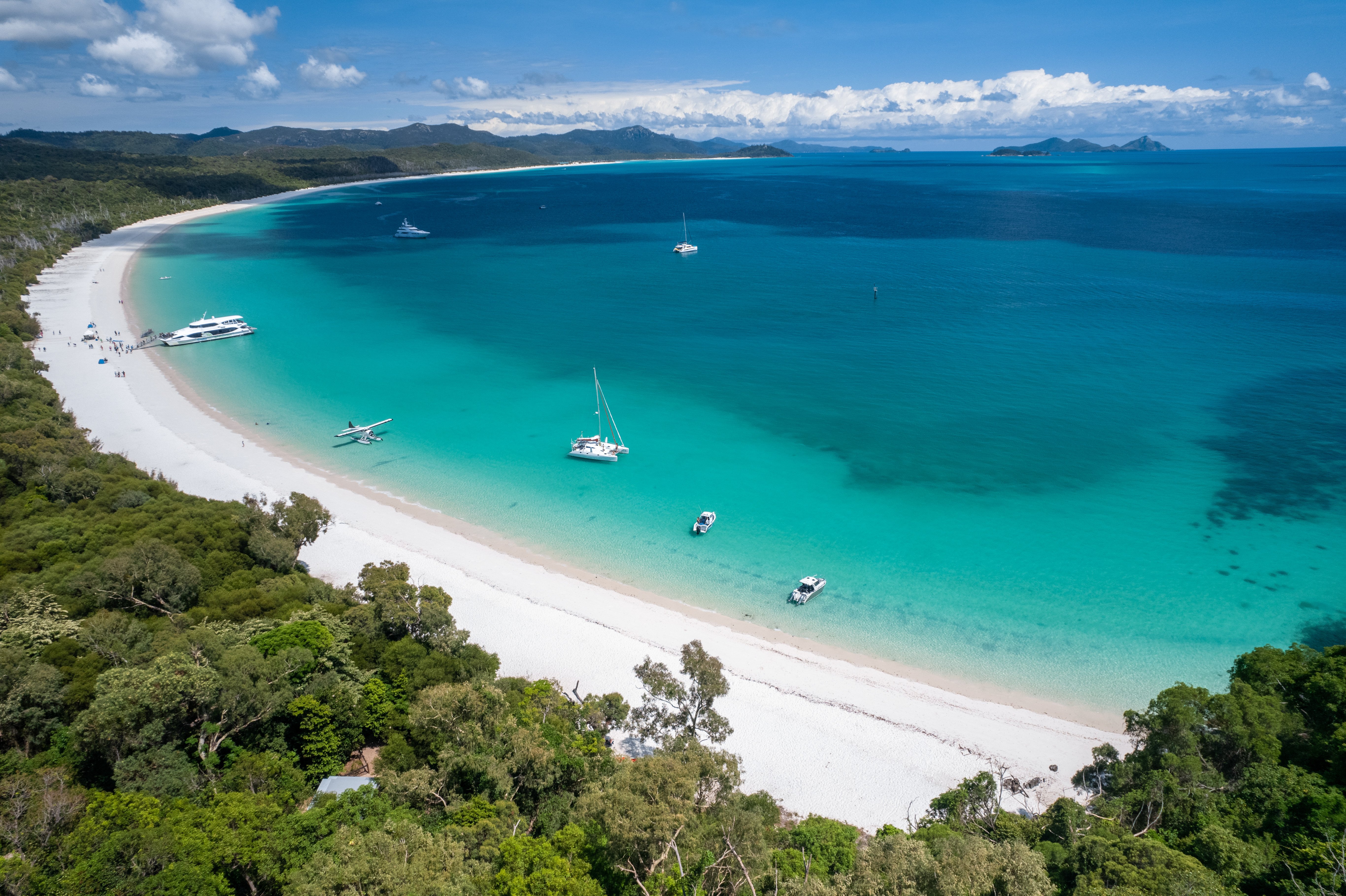 Airlie Beach: Great Barrier Reef & Whitehaven Beach Speedboat Day Tour