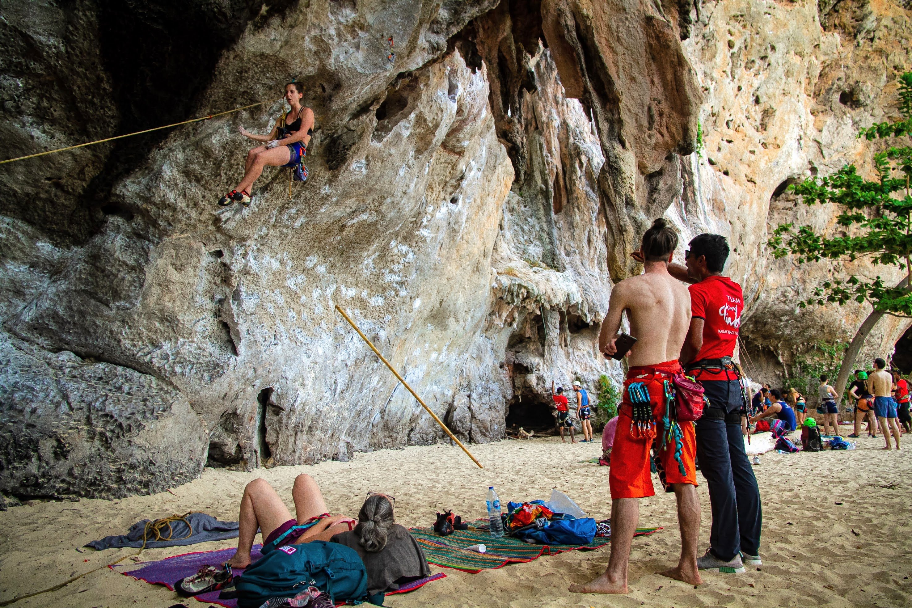 Krabi Railay Beach Full-Day Rock Climbing Course