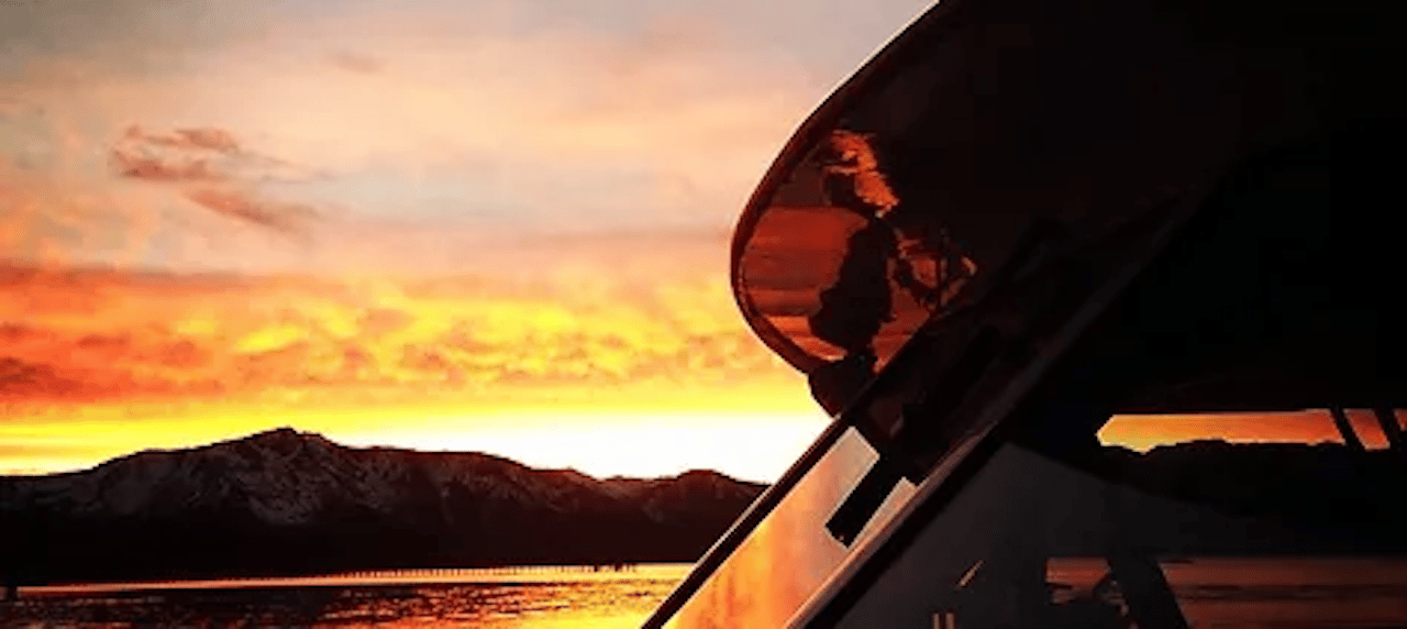 Sunset Boat Tour on Lake Tahoe with Refreshments