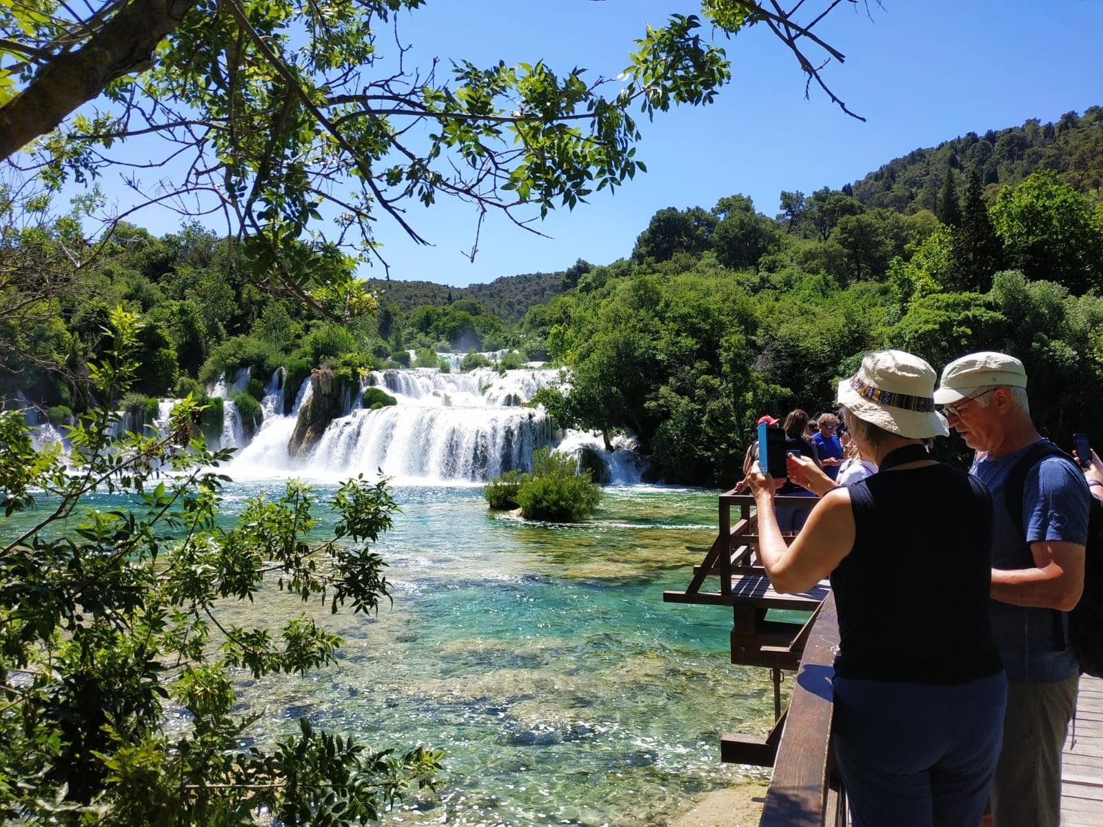 Krka Waterfalls Day Trip with Wine Tasting from Split