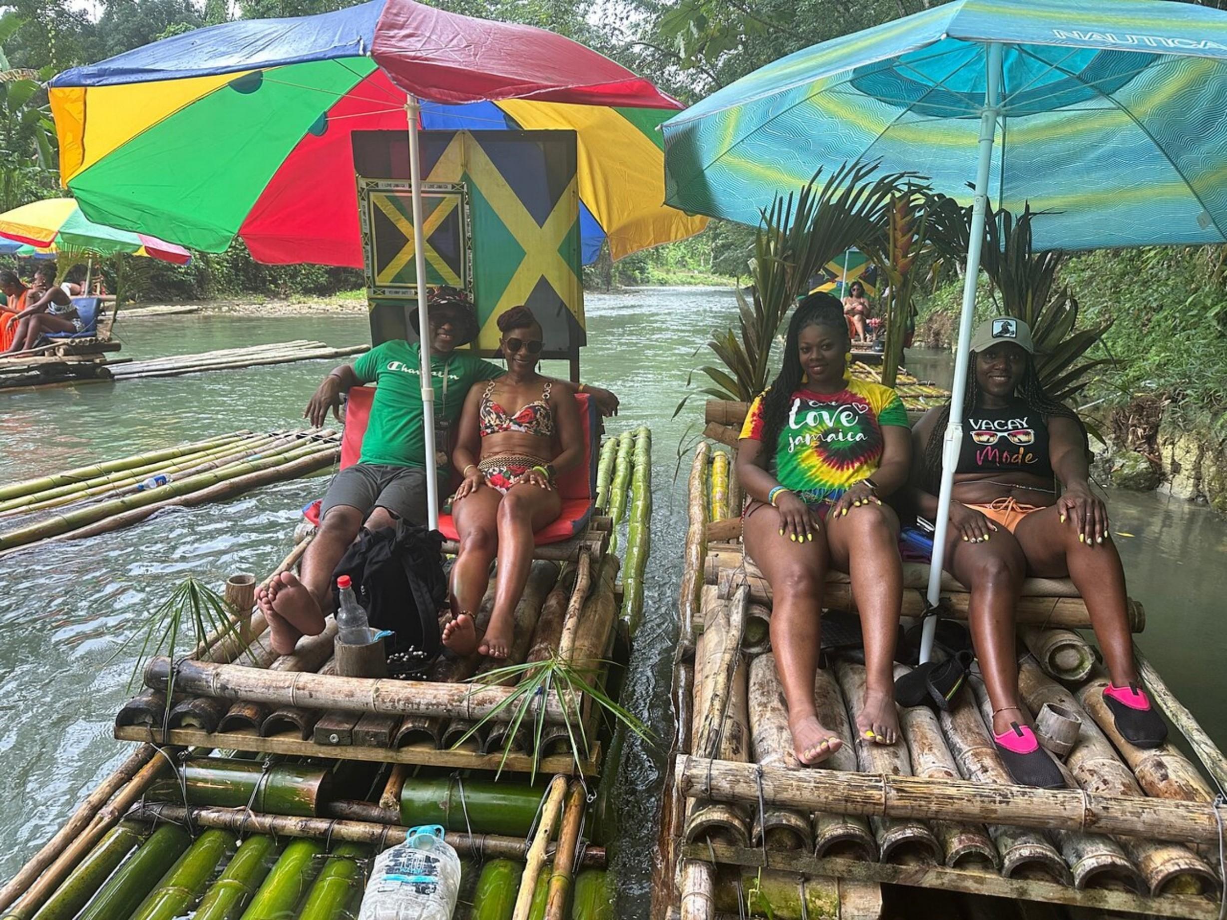 Montego Bay Bamboo Raft Journey with Foot Reflexology