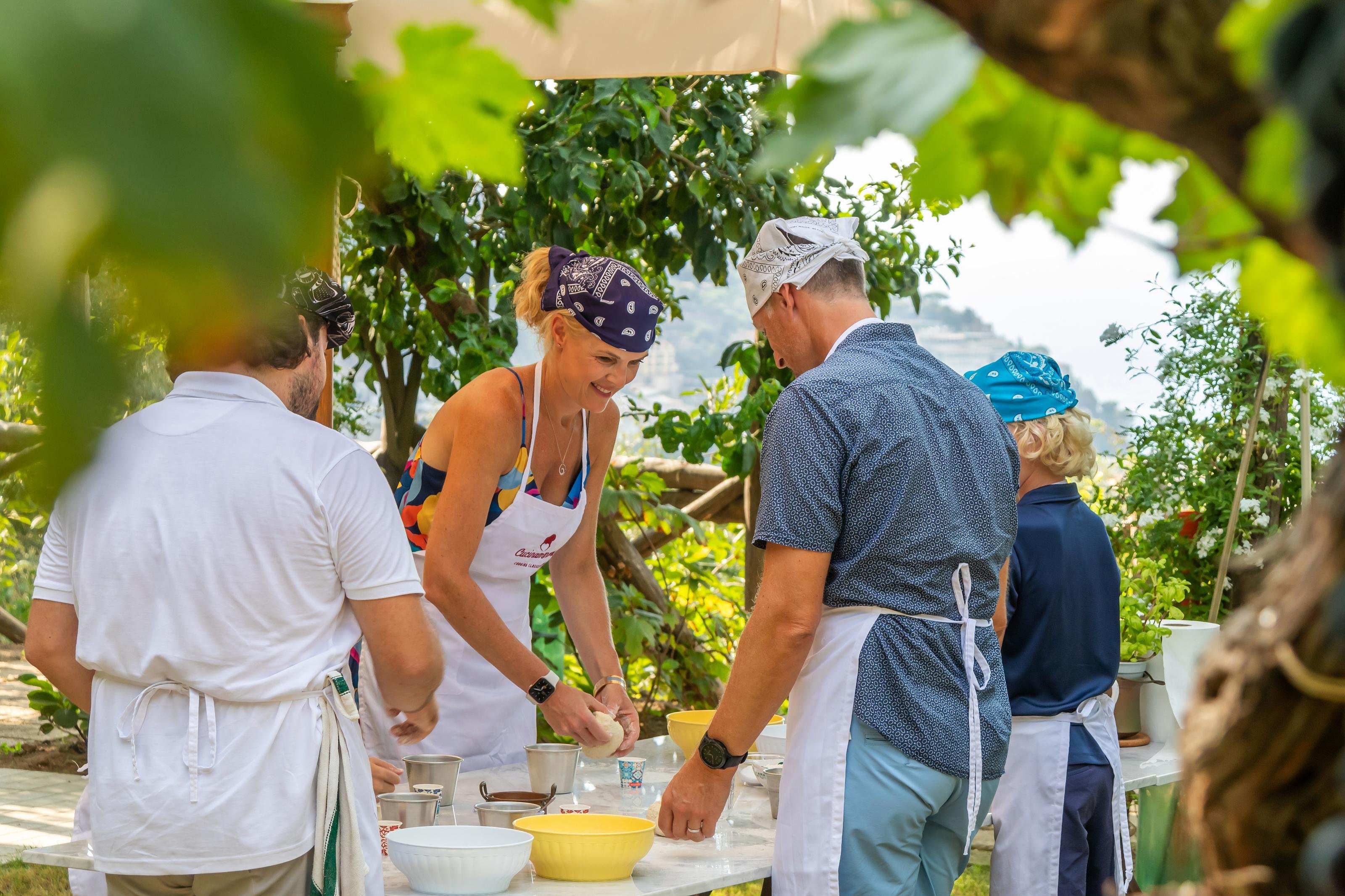cooking class in Sorrento — SORRENTO: Pizza School Mastering Neapolitan Delights