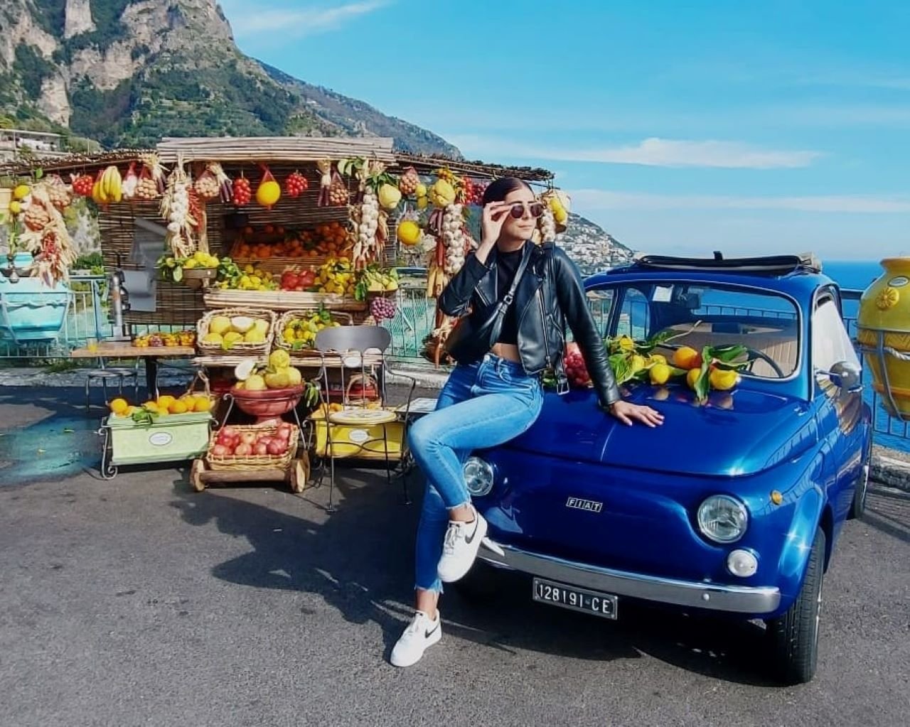 Amalfi Coast Fiat 500 Private Photo Tour from Positano & Praiano