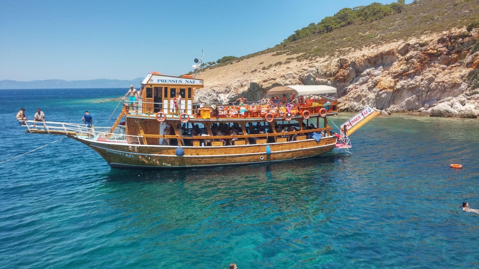 Full-Day Aegean Boat Cruise from Didim