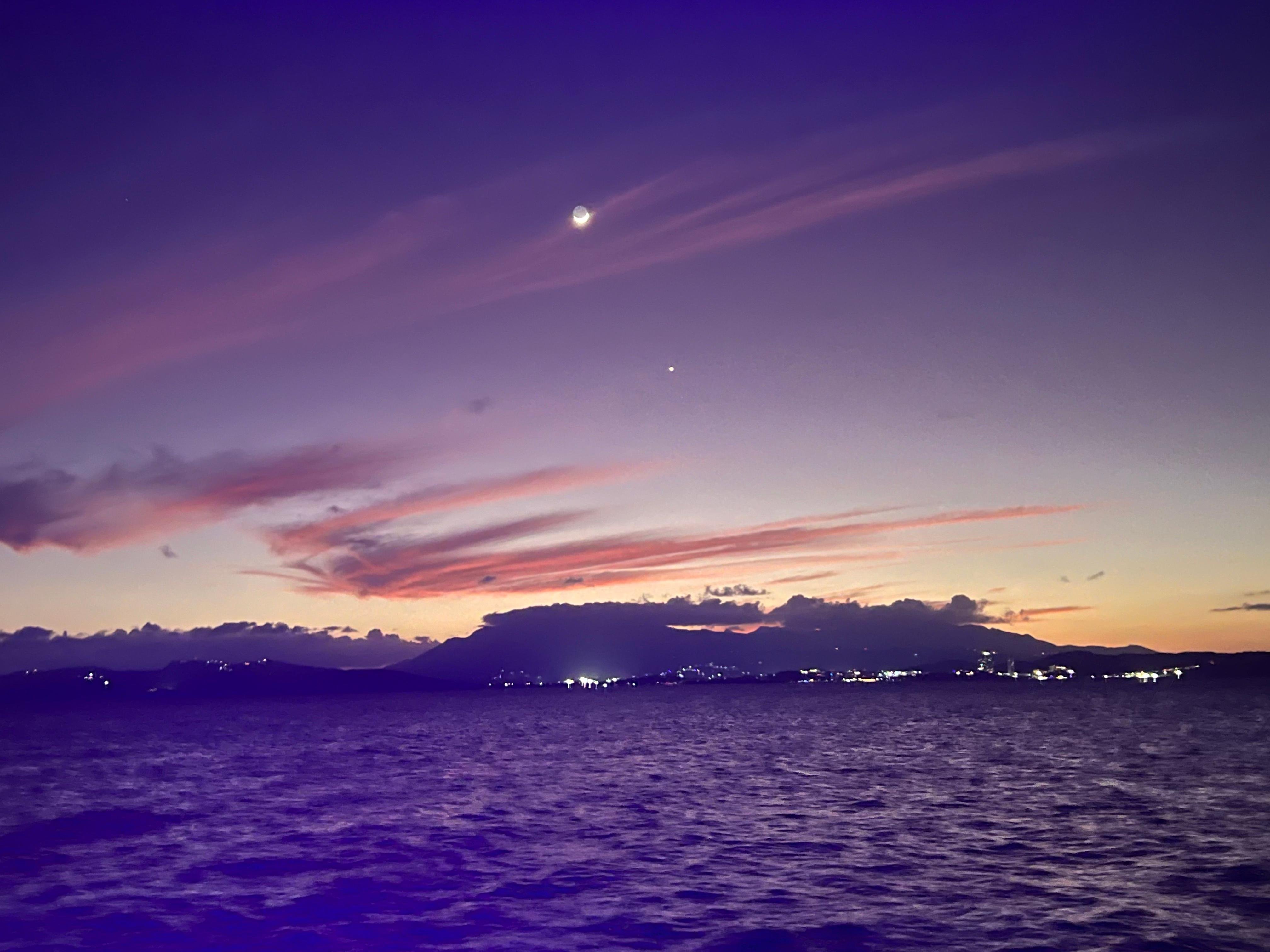 Private Sunset Sail with Charcuterie from Fajardo