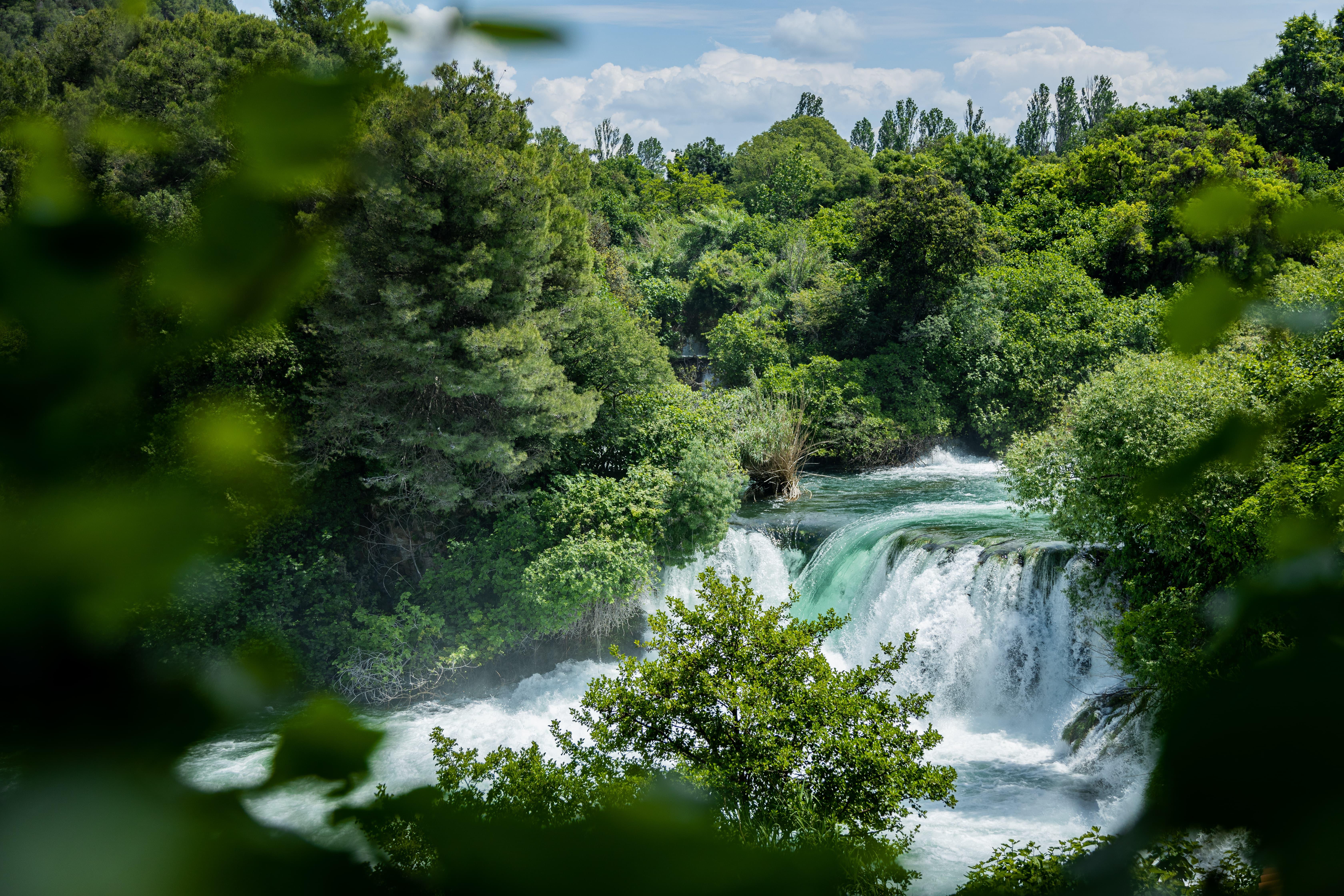 Split to Krka Waterfalls & Trogir UNESCO Tour