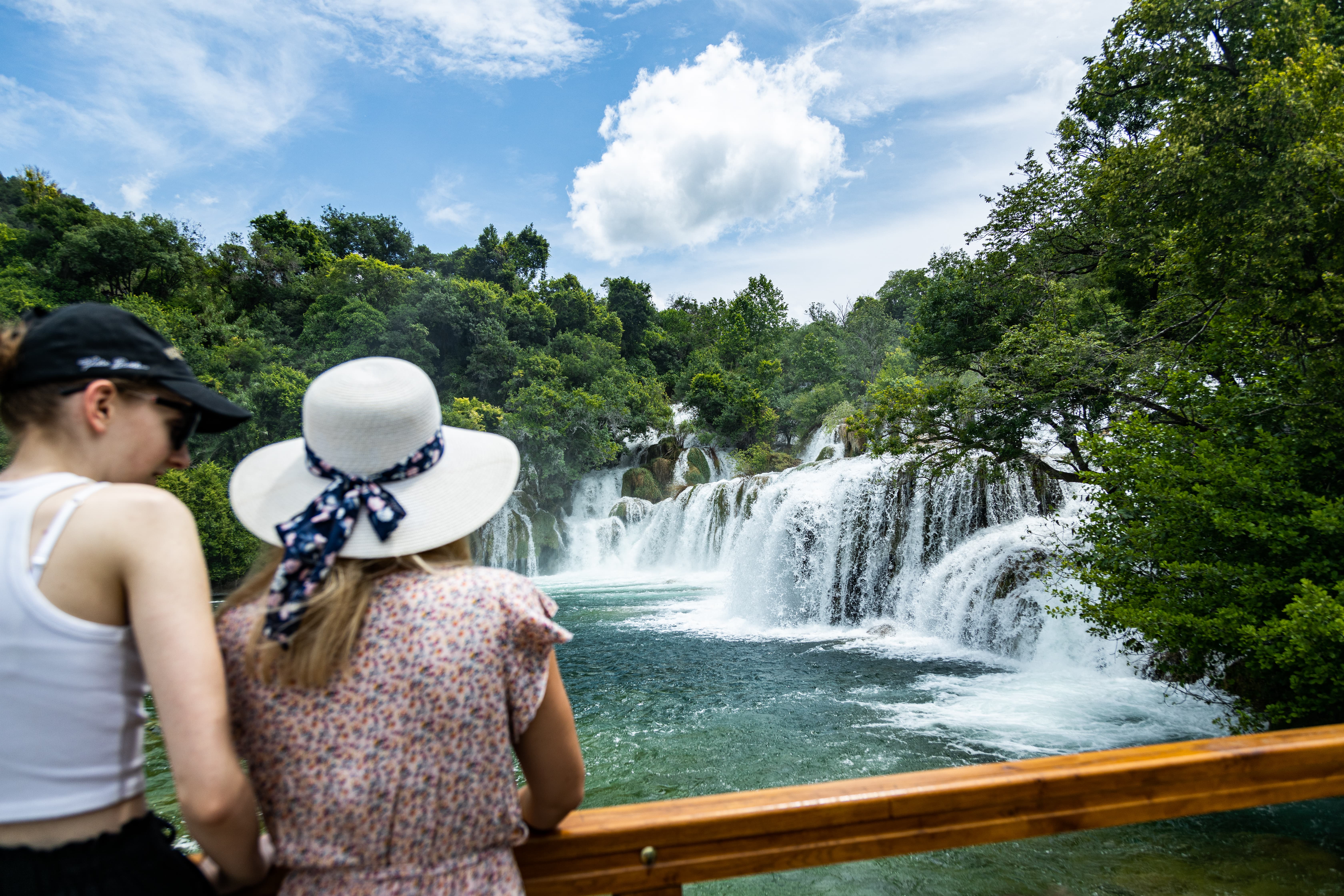 Split to Krka Waterfalls & Trogir UNESCO Tour