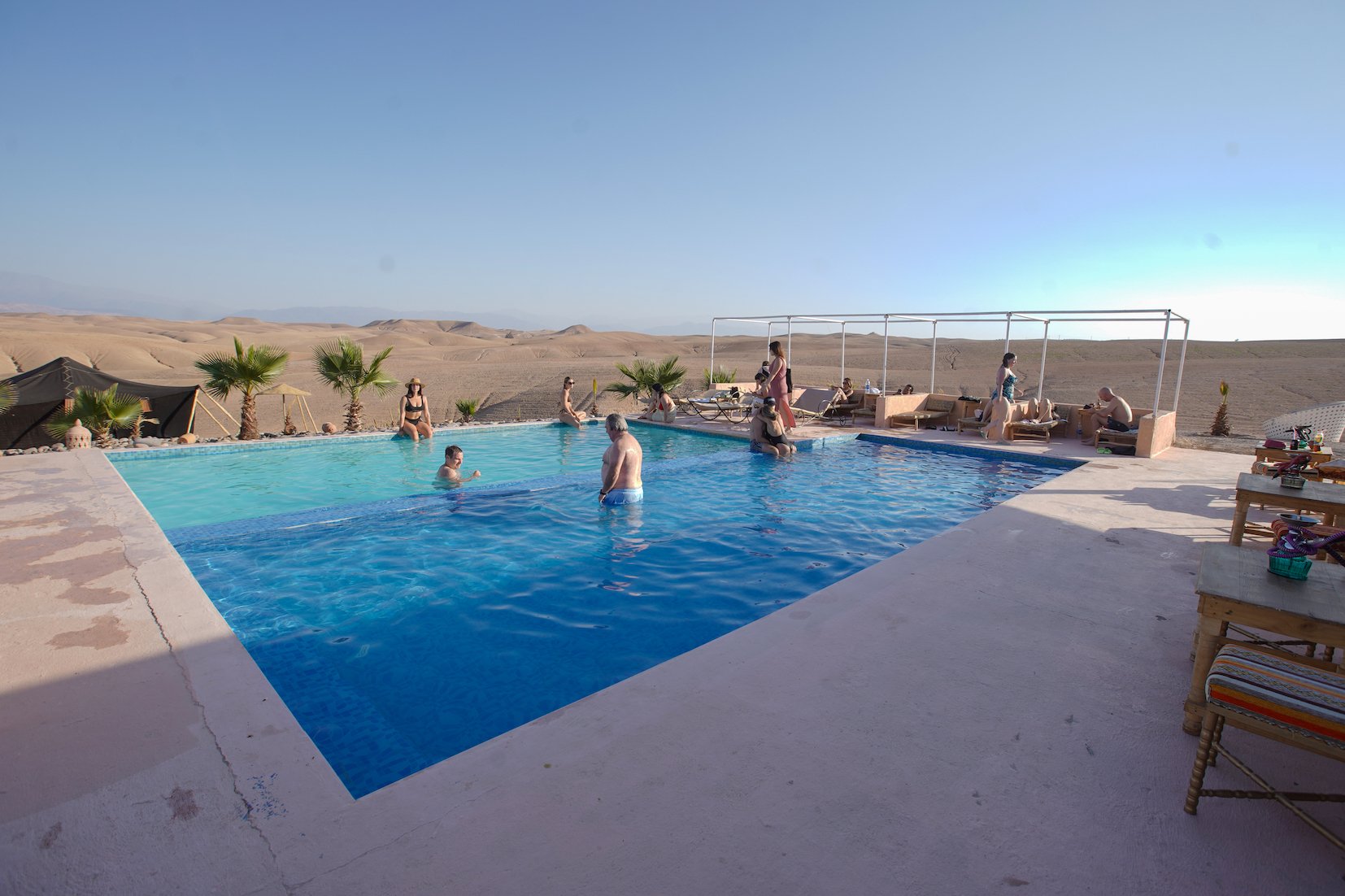 Agafay Desert Adventure: Quad Bikes, Camels & Pool Day from Marrakech