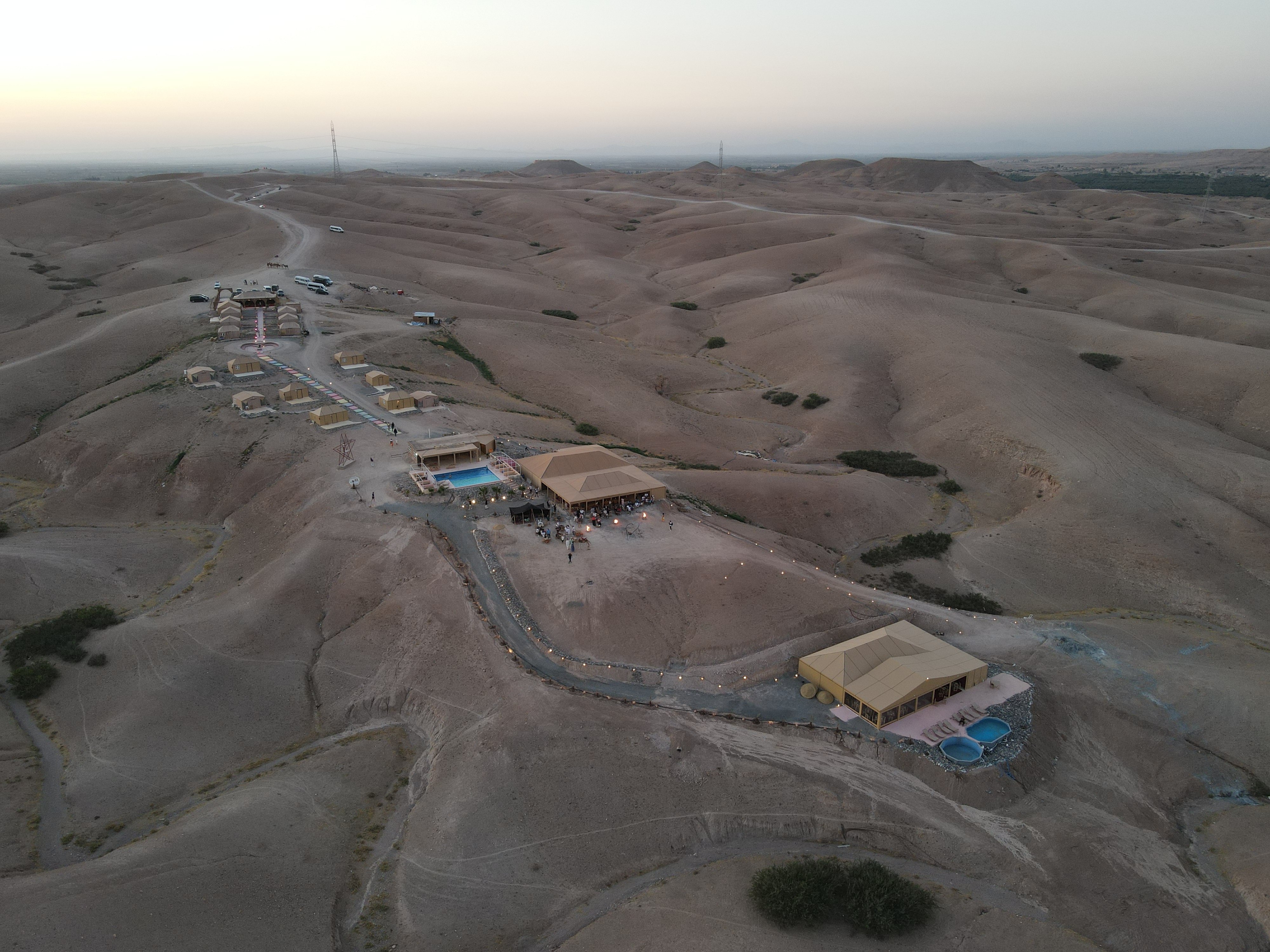 Agafay Desert Adventure: Quad Bikes, Camels & Pool Day from Marrakech