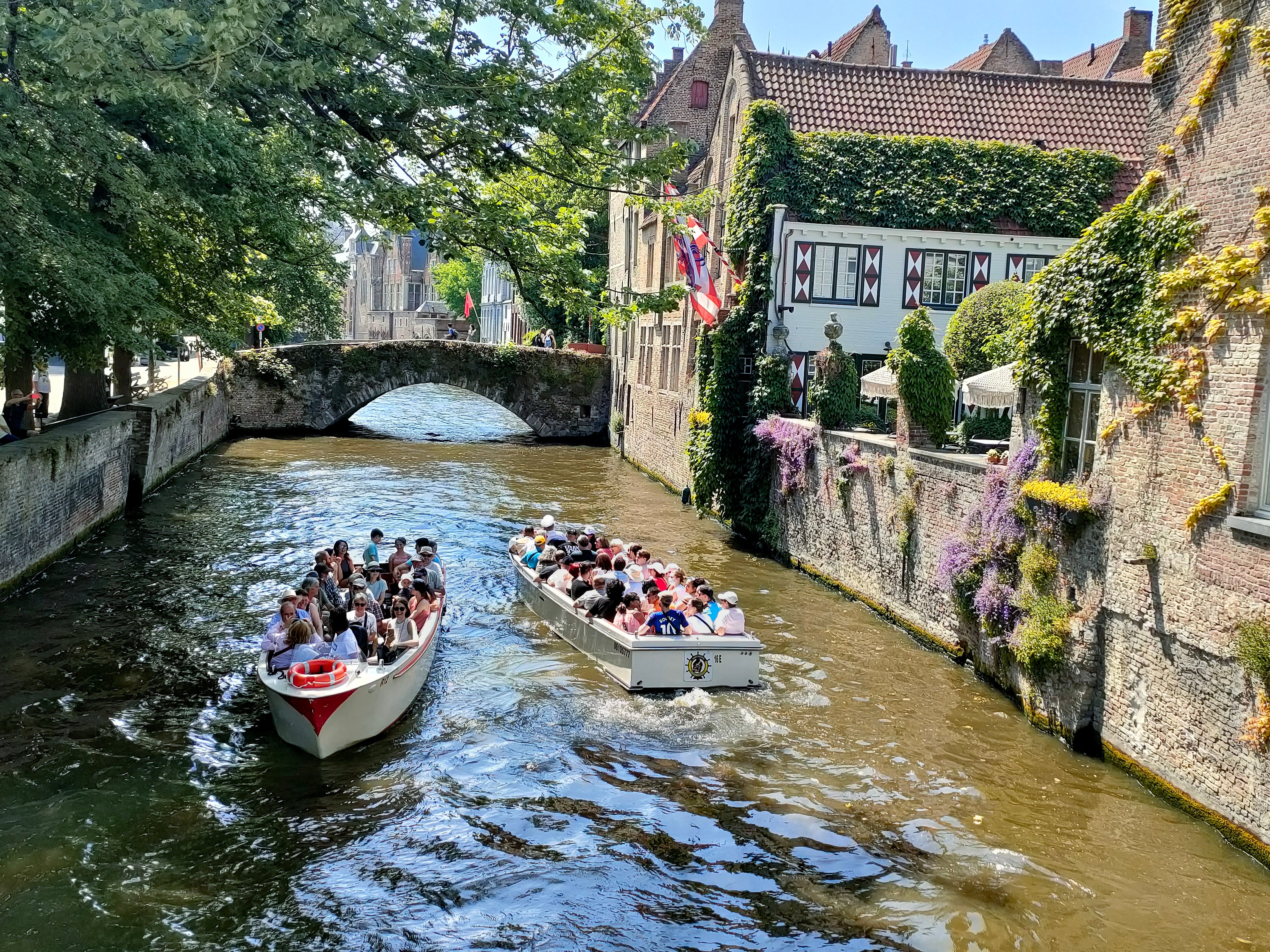 Bruges canal boat tour — medieval canals, low bridges, the Belfry and the Beguinage in the Venice of the North — image 3