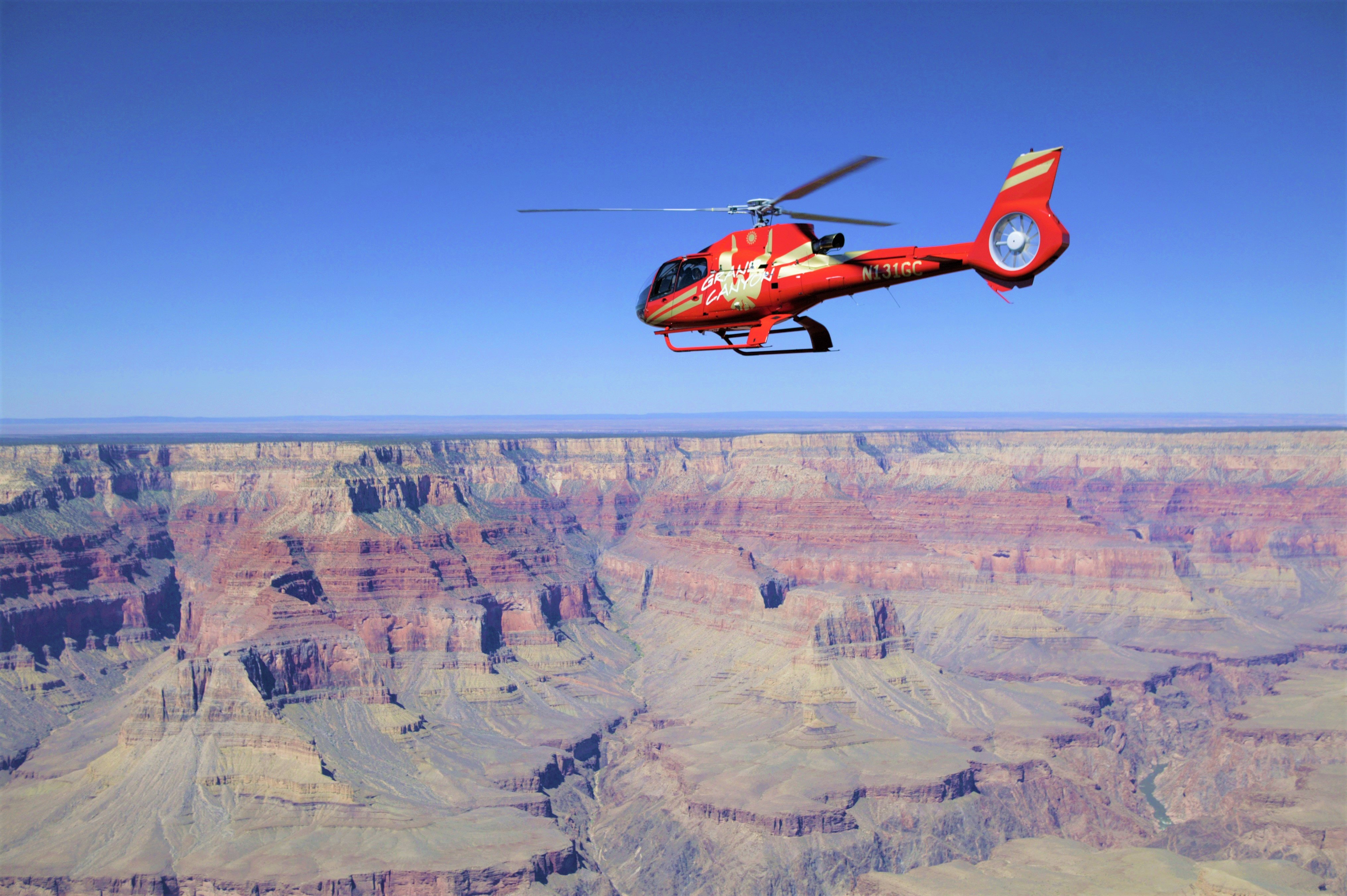 Grand Canyon Helicopter Flight from Tusayan with Optional Hummer Excursion