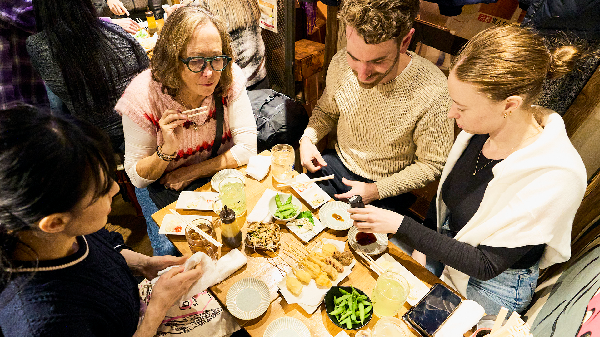 Osaka Guided Culinary Adventure: 12 Dishes & Local Sake Bars
