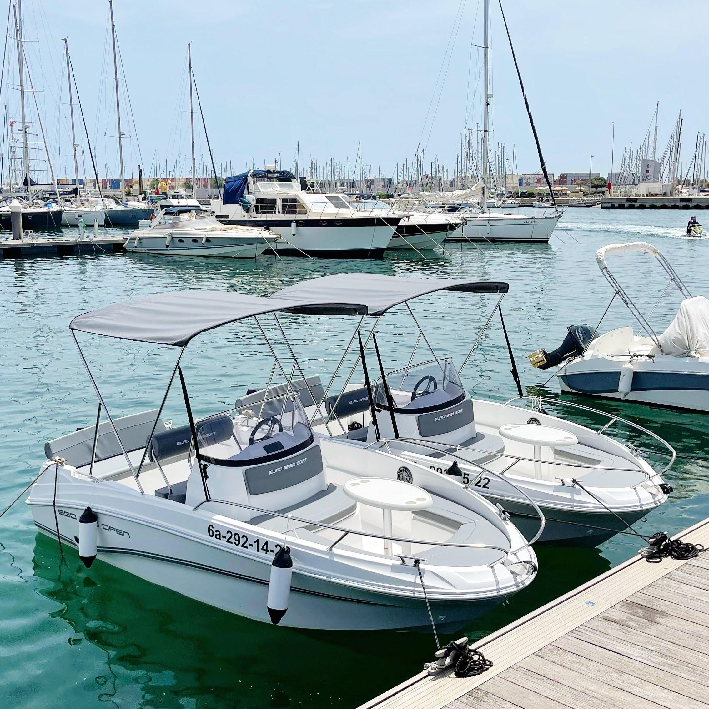Self-Drive Boat Rental Valencia Marina
