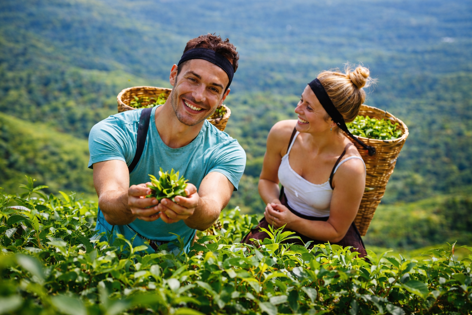Nuwara Eliya Private Tuk-Tuk Tea & Waterfall Tour