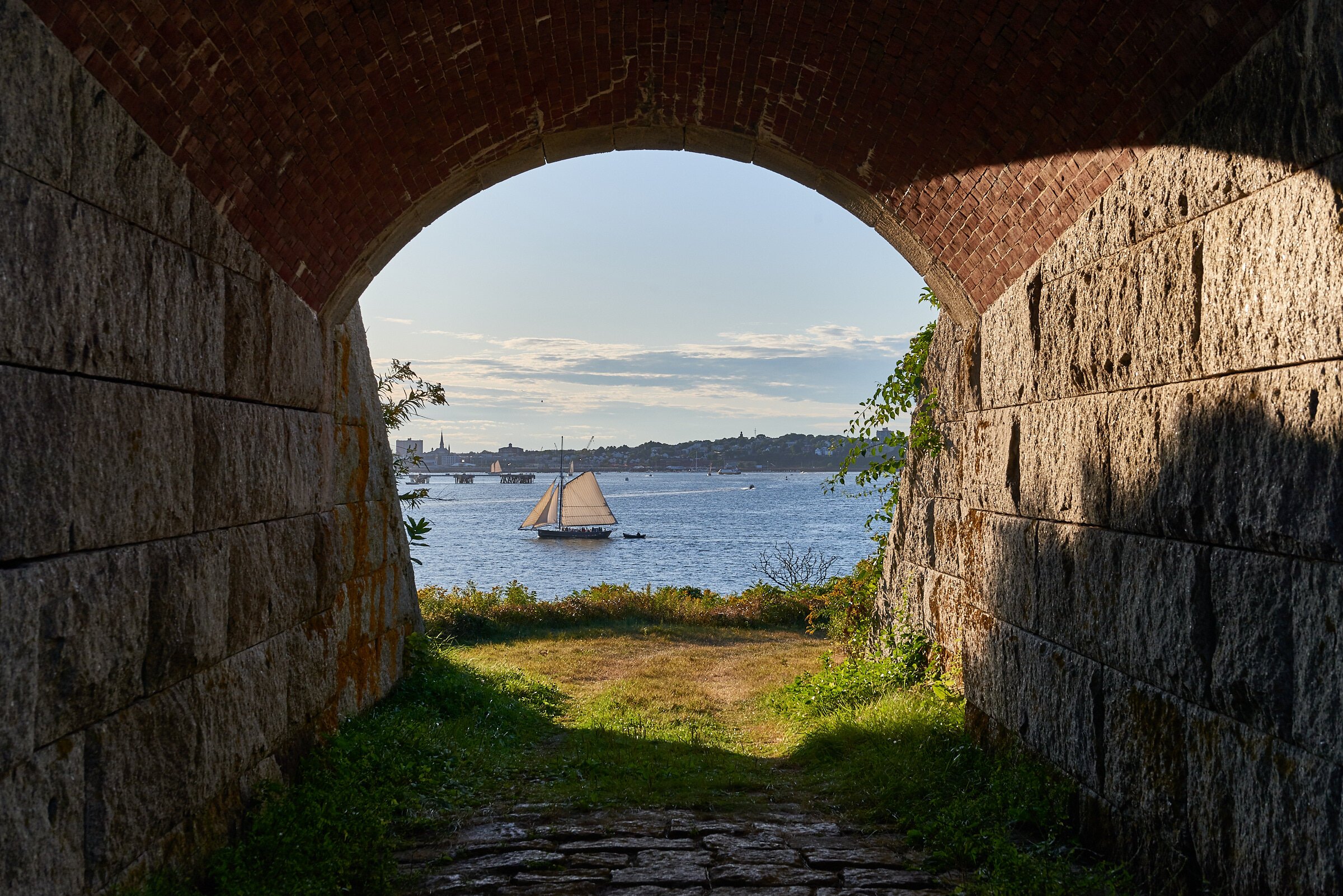 Portland Harbor & Fort Scammel Private Island Cruise