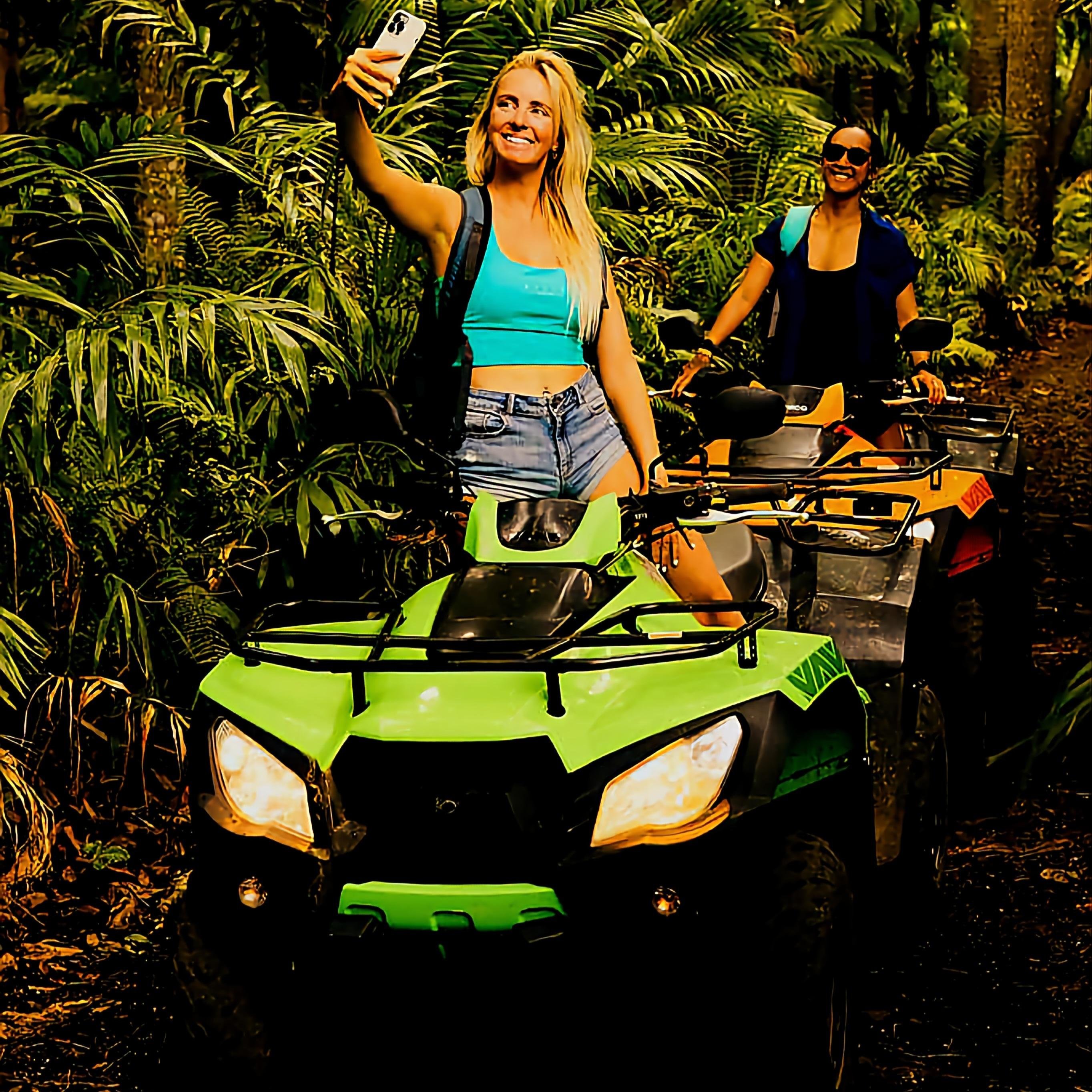 Southern Mauritius Quad Adventure & Blue Bay Snorkeling