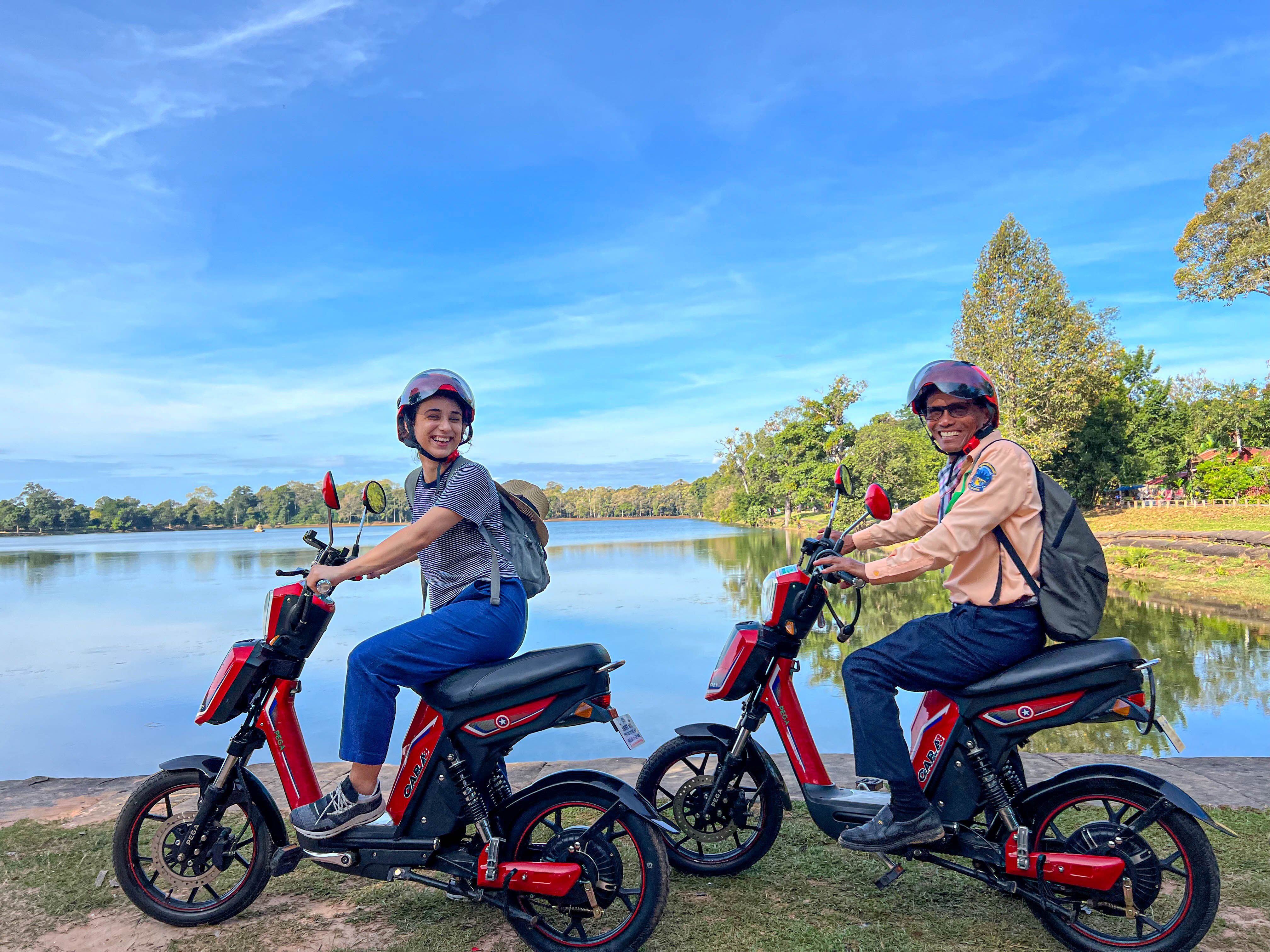 Angkor Wat Sunrise & Temple E-Bike Adventure