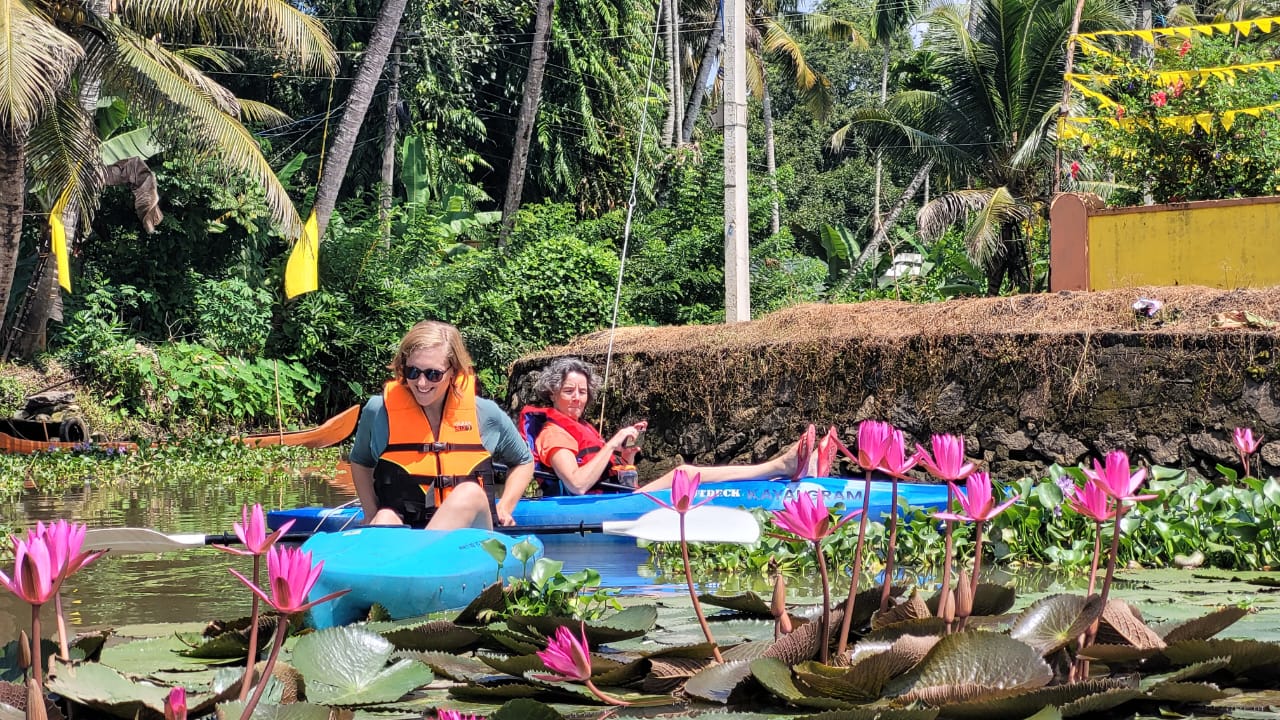 Kumarakom Backwater Village Kayaking Expedition