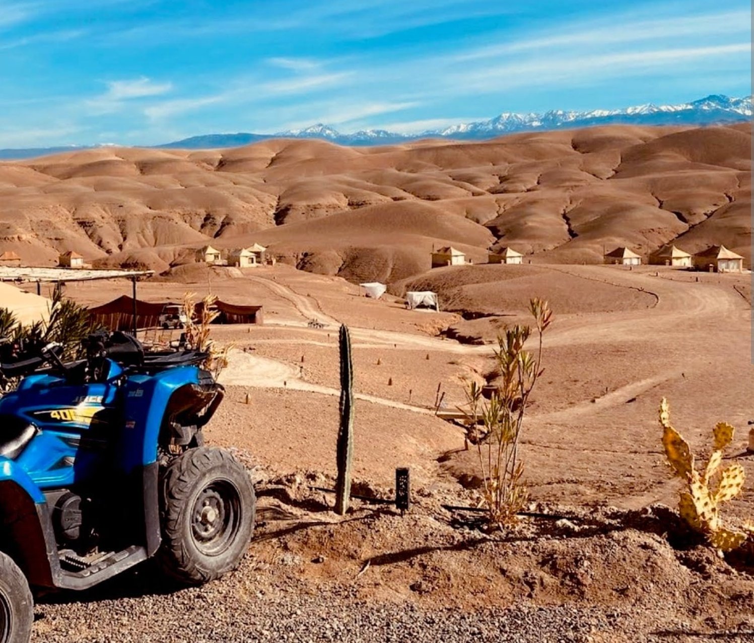 Agafay Desert Adventure: Quad Biking, Camel Ride & Berber Dinner Show