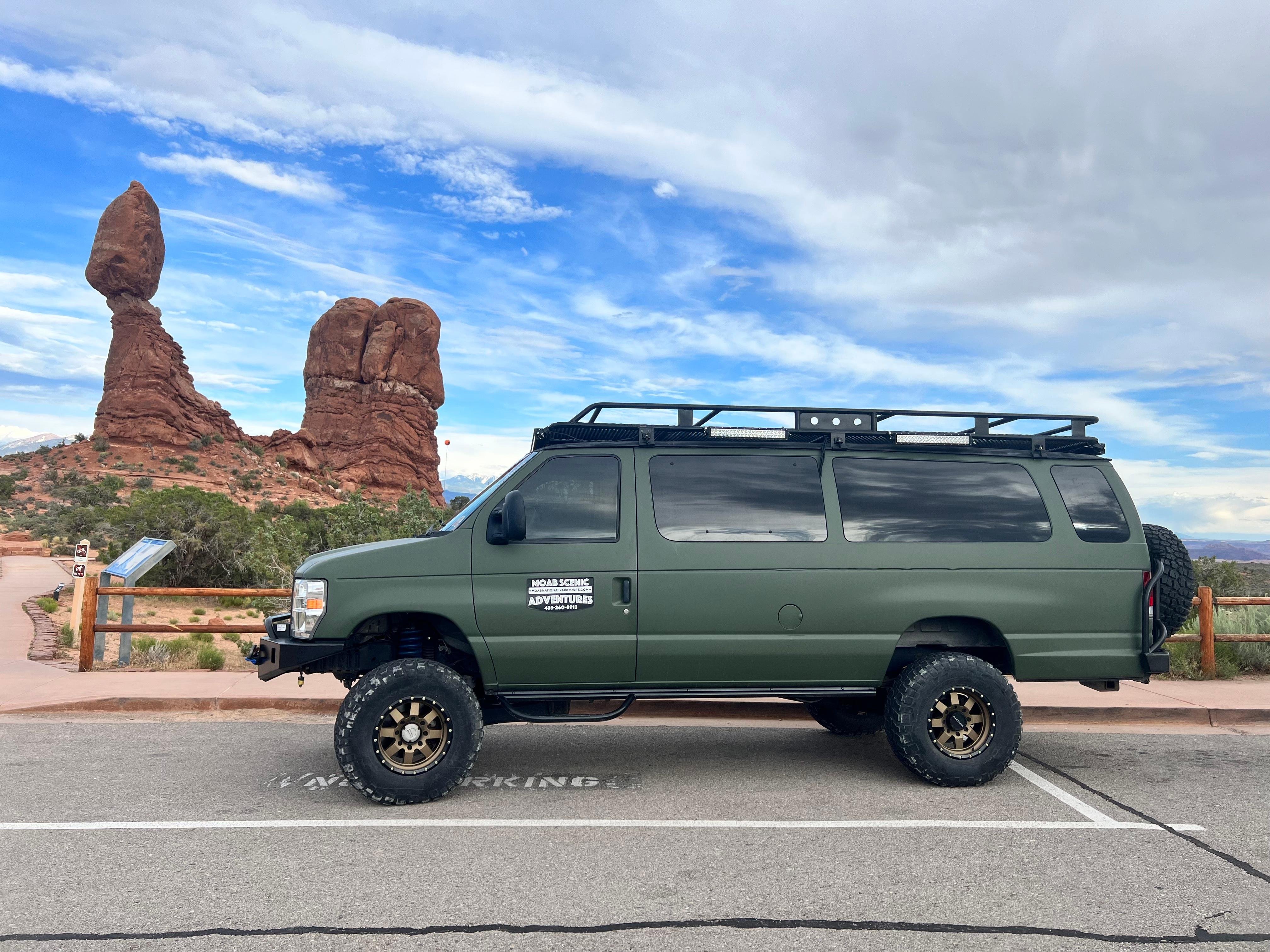 Arches National Park Sunset Van Tour