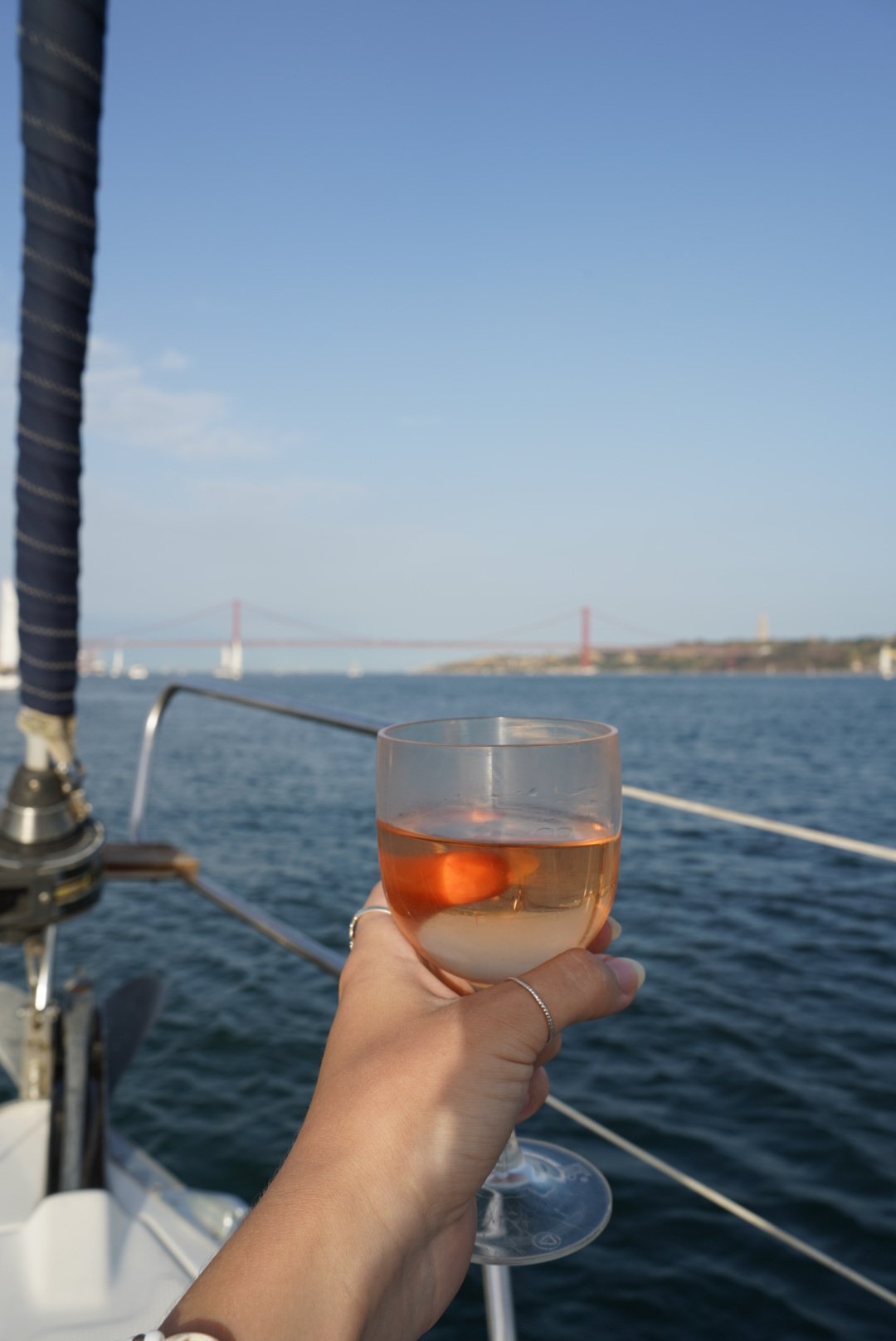 Lisbon Tagus River Sailing Cruise with Wine (Day or Sunset)