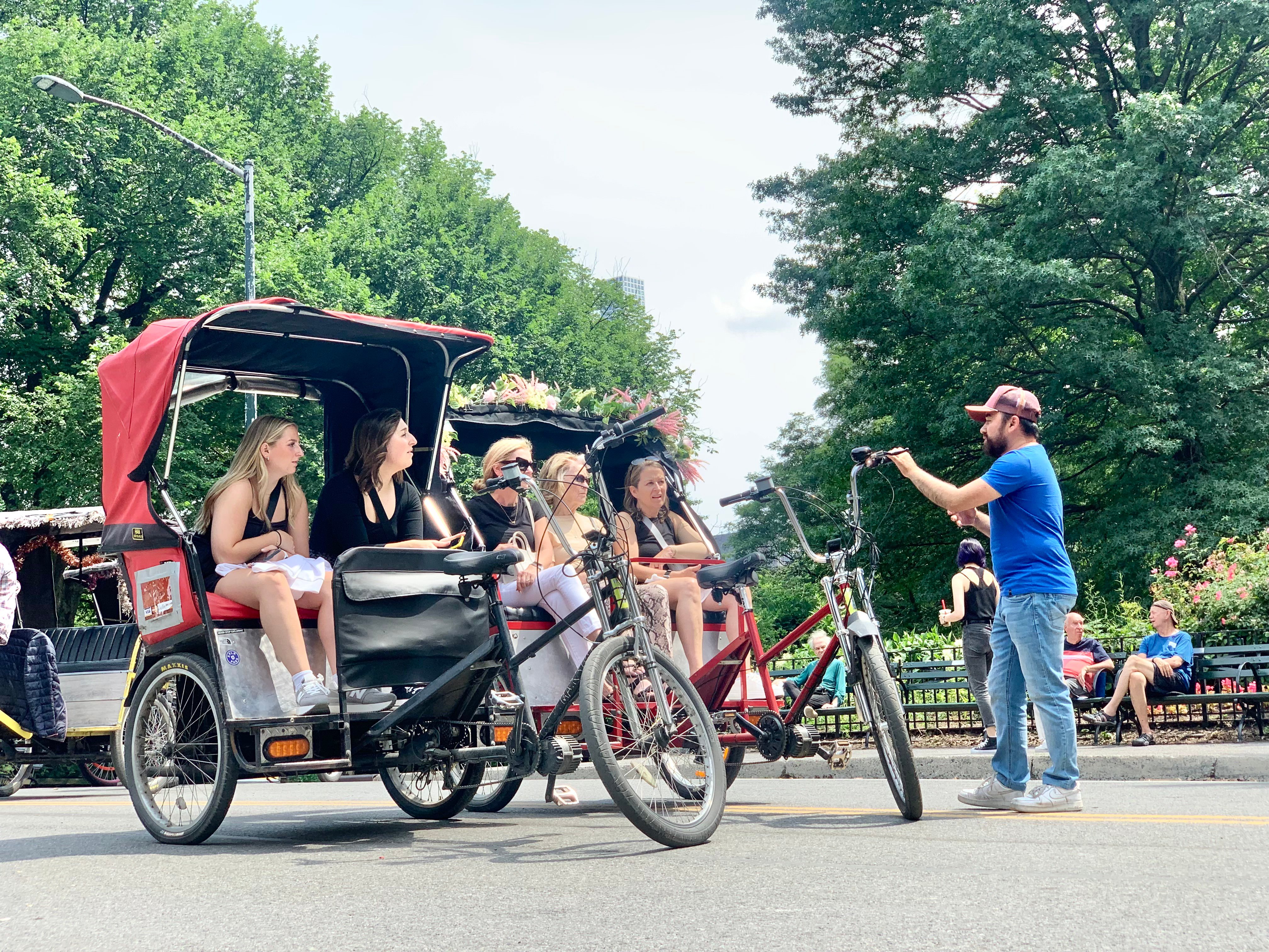 Central Park Private Pedicab Exploration