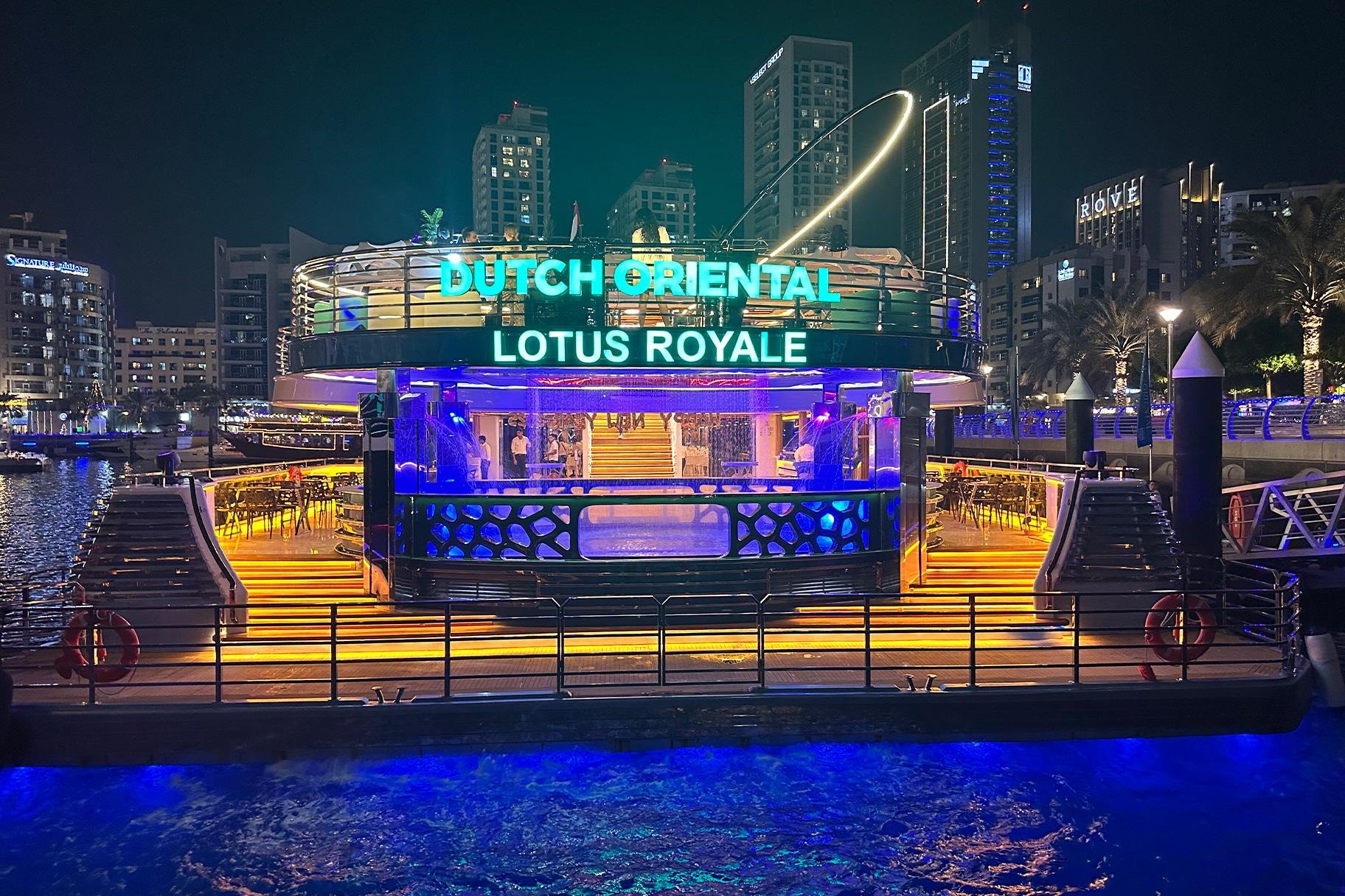 Dubai Mega Yacht Dinner Cruise with Buffet