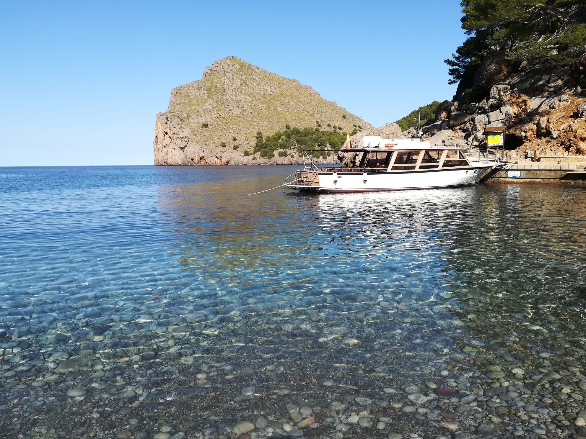 Private Boat Tour to Sa Calobra with Swimming