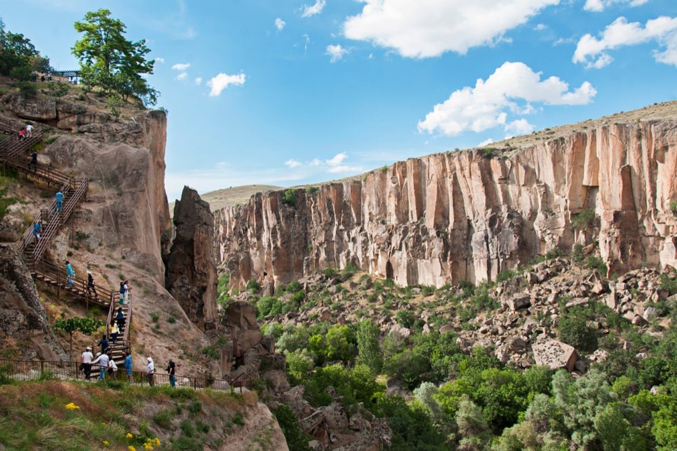 Cappadocia Green Tour: Derinkuyu Underground City, Ihlara Valley Hike & Lunch