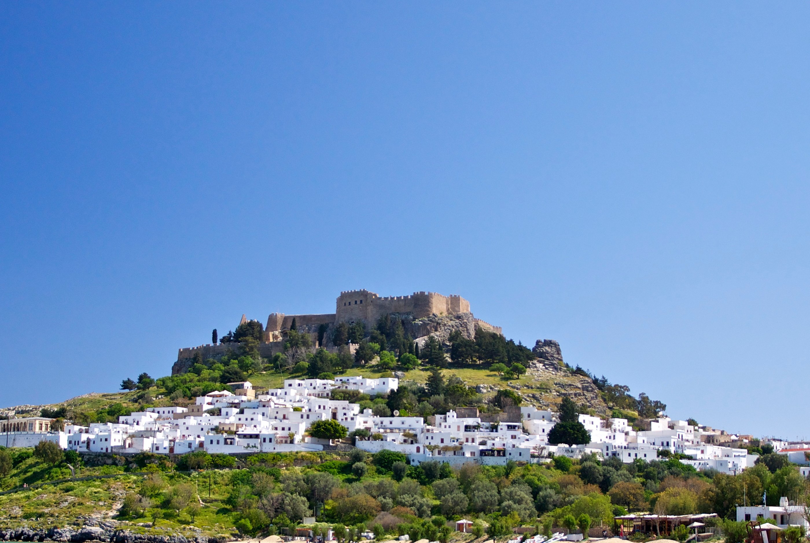Small Group Transfer to Lindos with 4 Hours Free Time