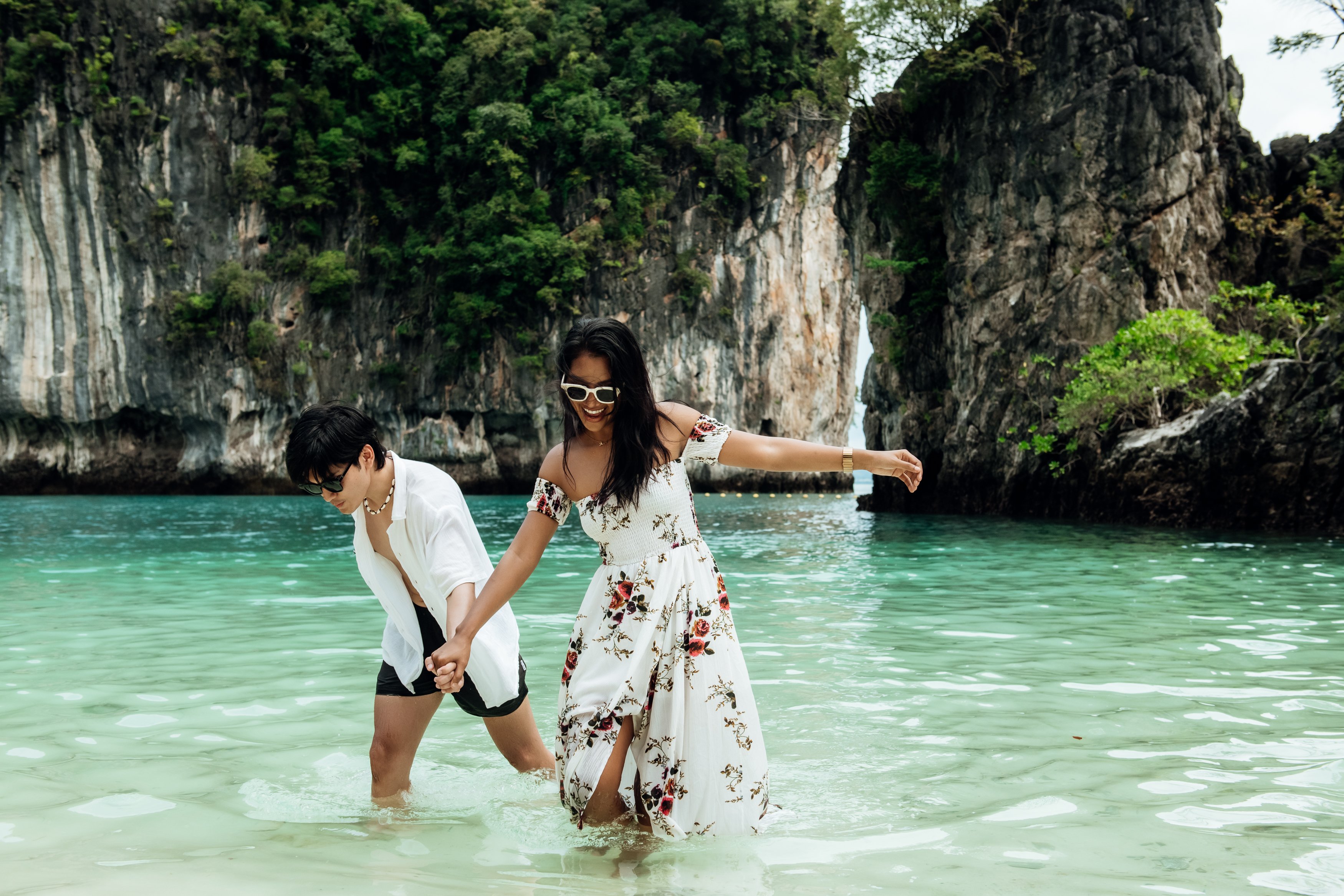 Krabi Private Luxury Longtail Boat Island Hopping