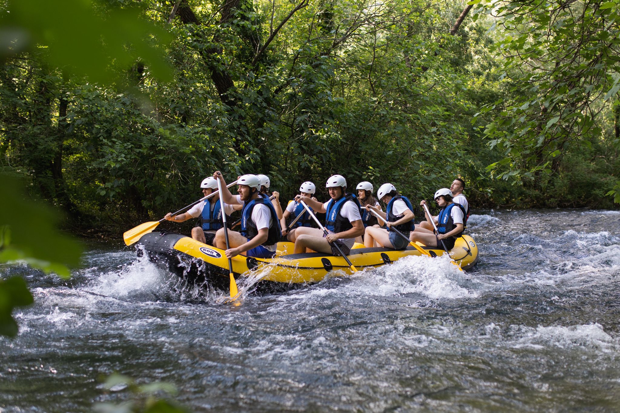 Cetina River Rafting Adventure: Cliff Jumping & Cave Exploration