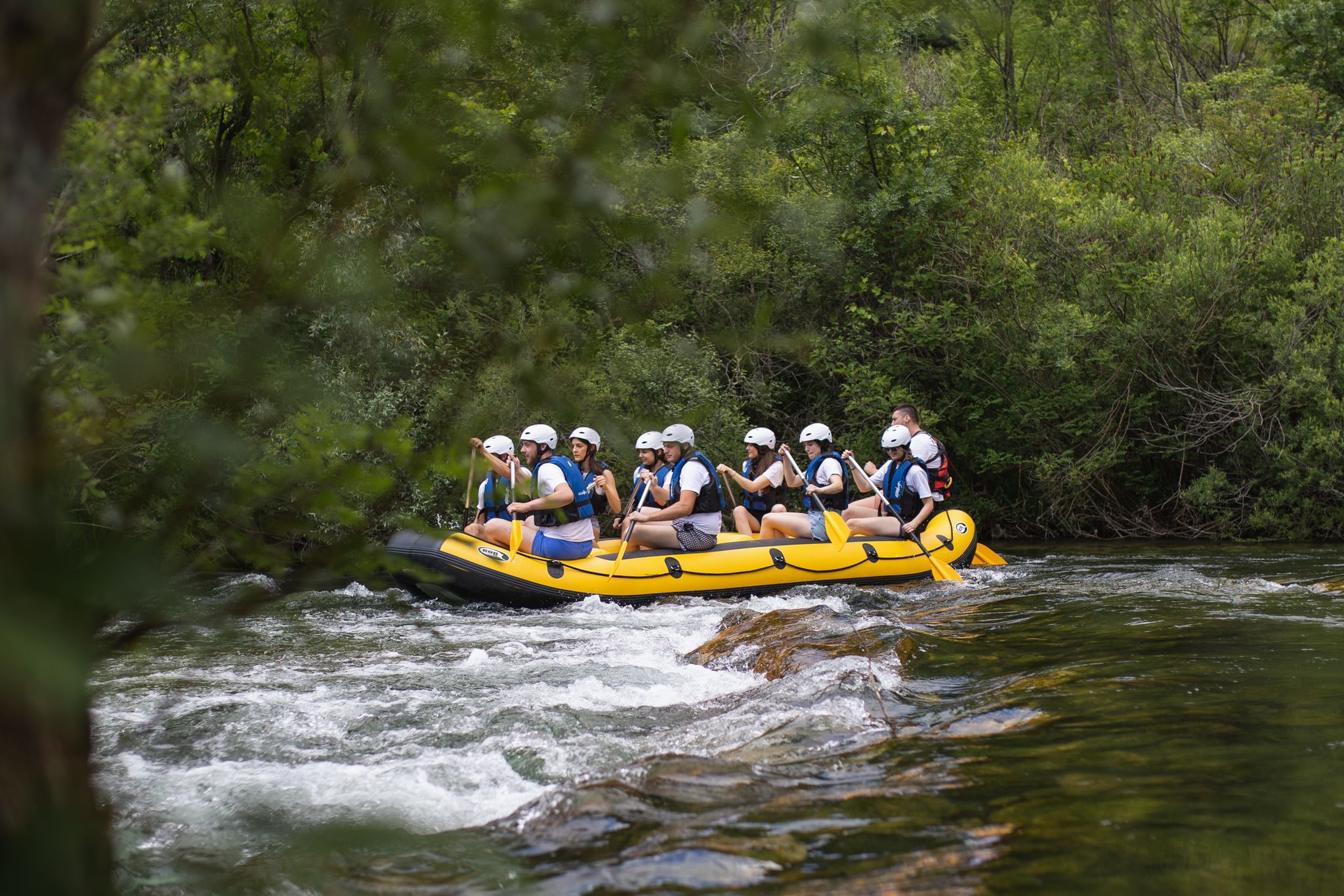Cetina River Rafting Adventure: Cliff Jumping & Cave Exploration